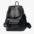Mochilas de piel de elegancia vintage para mujeres y chicas