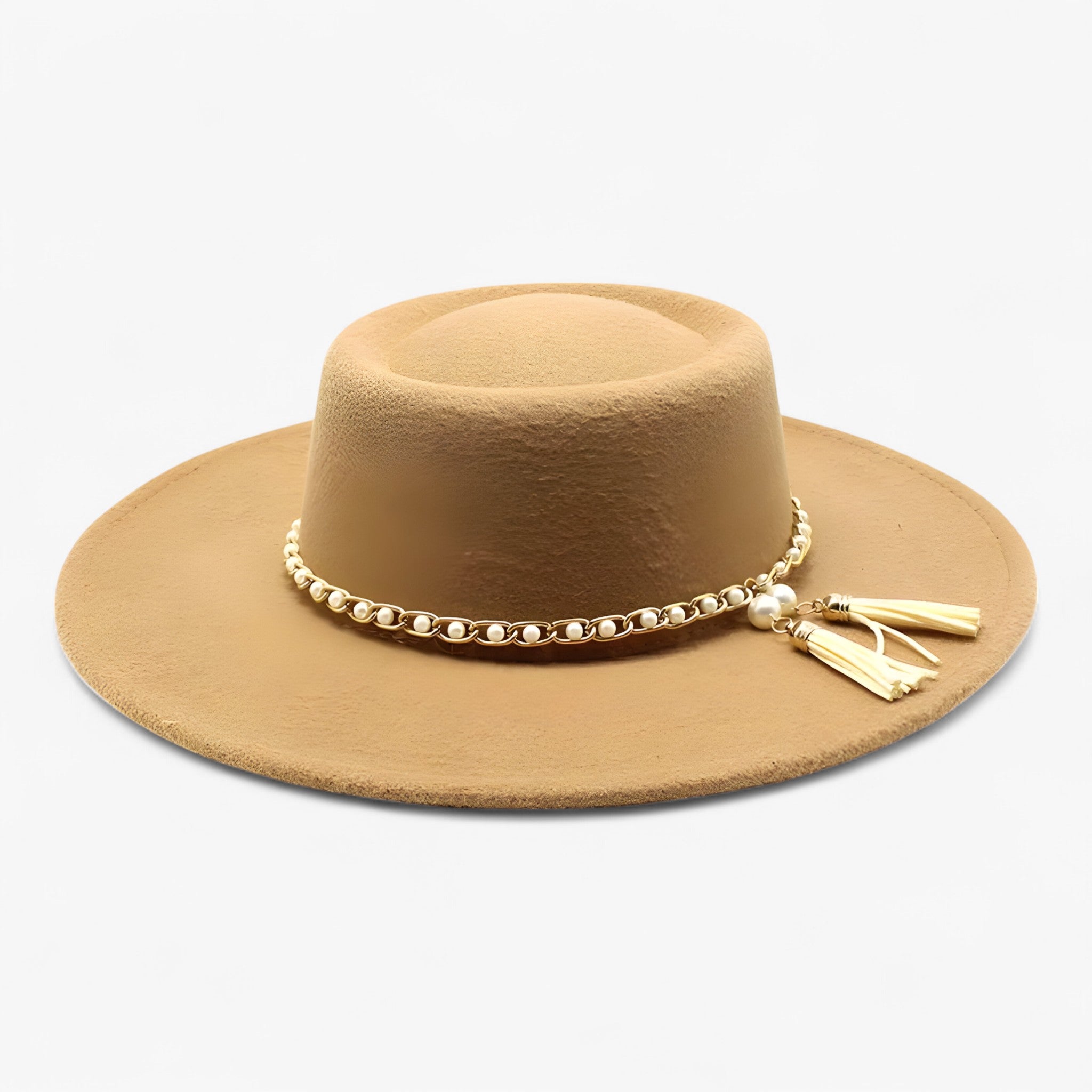Cappello Fedora in Lana con Perle - 04 - cappello cappello fedora fedora jannela | cappello fedora in lana con perle - €25 lana perle - Concept Palermo