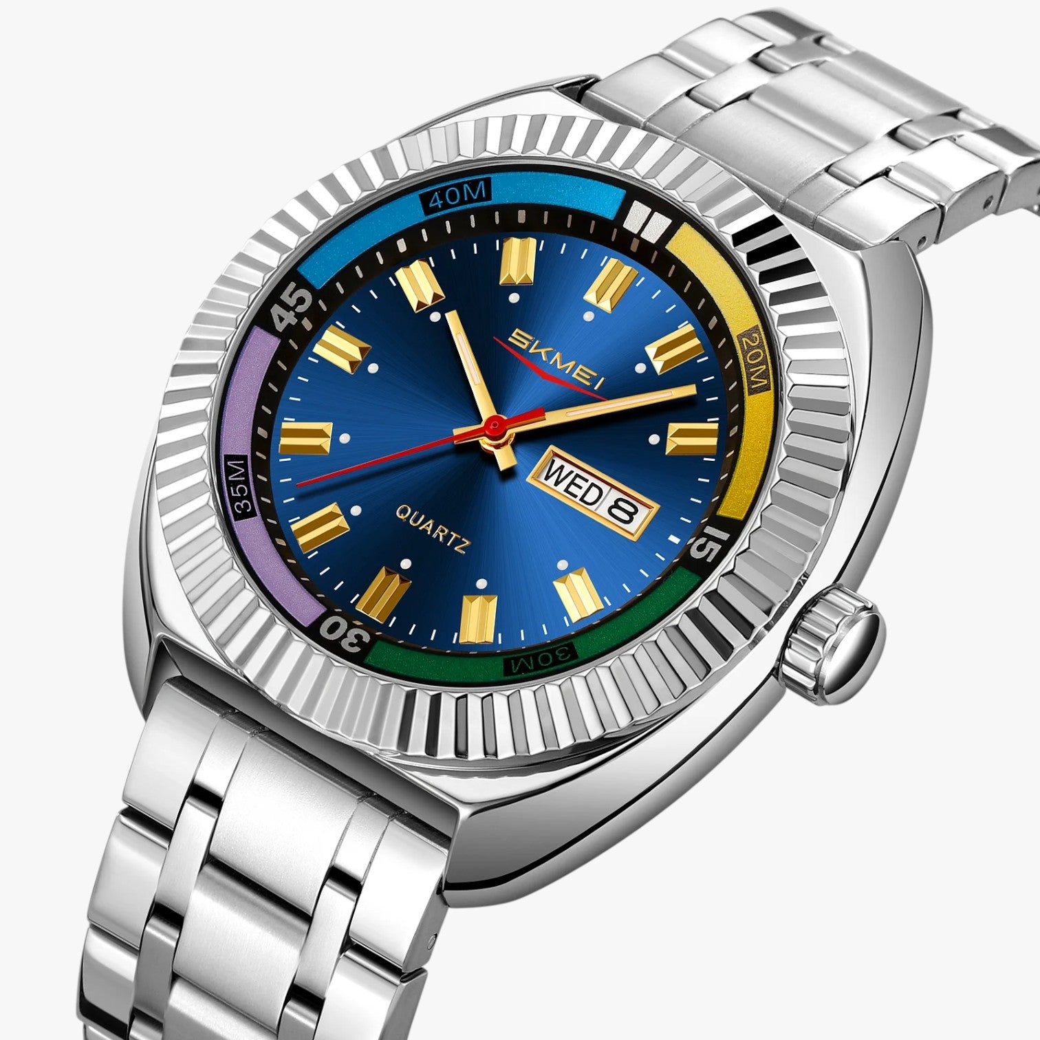 Eleganza durevole - Orologio impermeabile in acciaio inossidabile di Oro Uomo - - acciaio eleganza impermeabile inossidabile orologio uomo watch watch for men watches WATCHES FOR MEN wistwatches - Concept Palermo