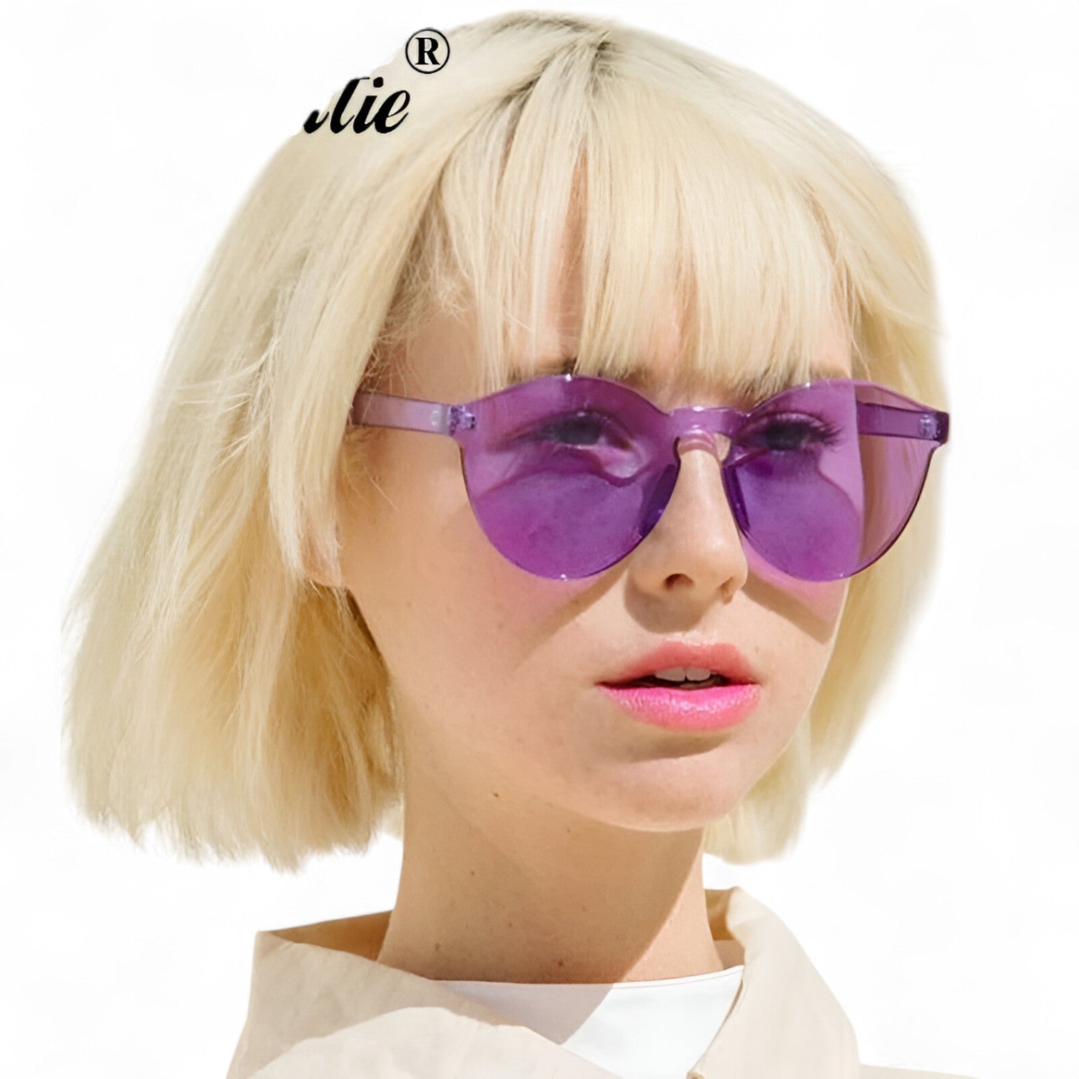 Occhiali da sole rotondi retrò senza montatura - - Fashion Sunglasses montatura occhiali occhiali sole retr rotondi sole sun glasses sunglasses sunglasses for women womens sun glasses - Concept Palermo