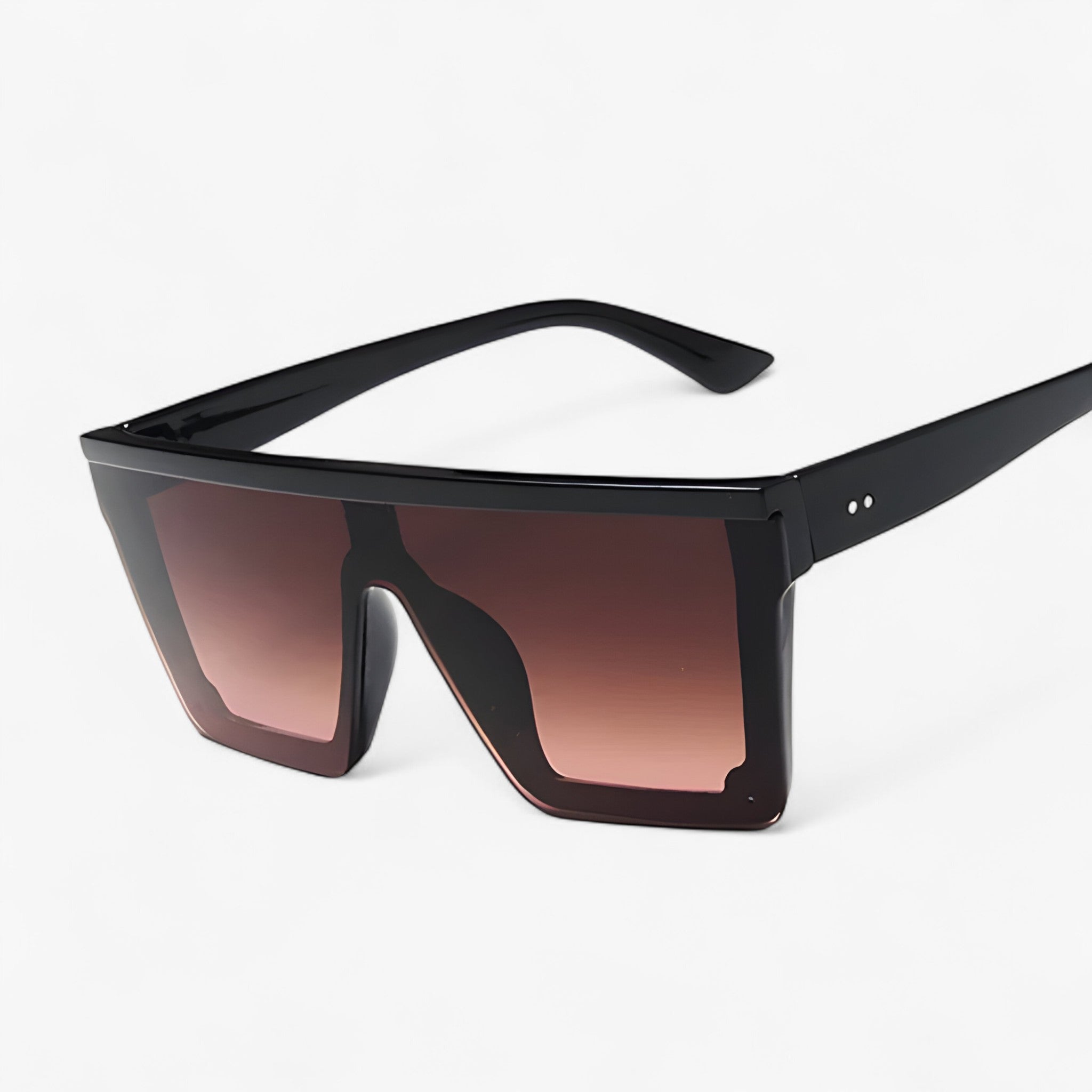 Occhiali da sole oversize retrò neri - - accessoires neri occhiali occhiali sole oversize retr sole sunglasses zonnebrillen - Concept Palermo