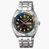 Duurzame elegantie - waterdicht horloge van goudkleurig roestvrij staal heren  