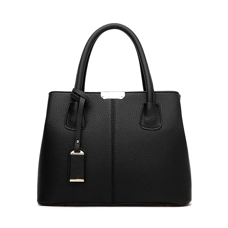 Borsa Tracolla Emily Nera in Vera Pelle Italiana da Donna - Media, Elegante - - Bags borsa borsa pelle donna emily pelle women bags - Concept Palermo