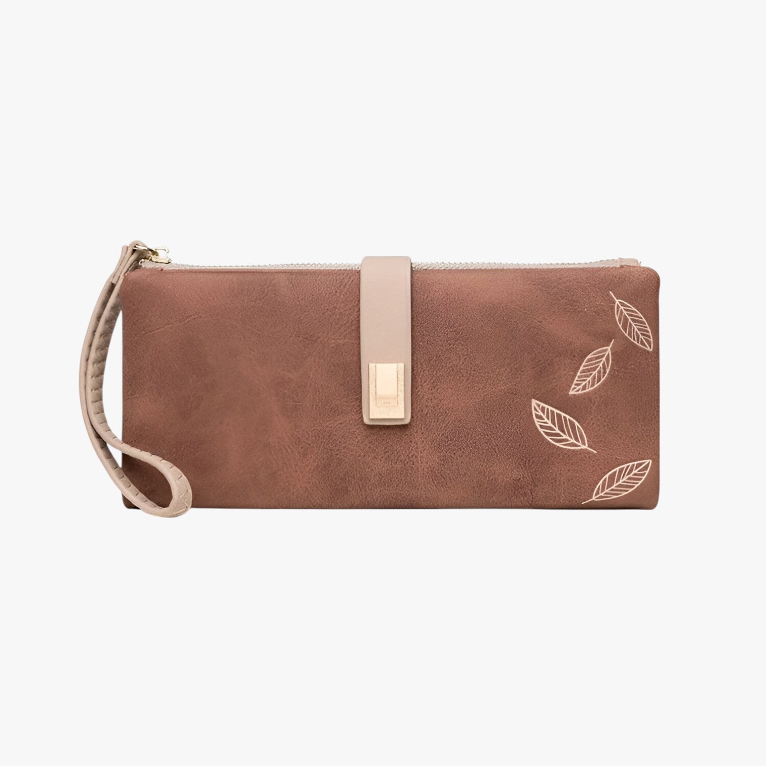 Portafoglio lungo da donna - Spazioso, e pratico - Marrone - donna portafoglio portafoglio donna pratico spazioso wallet wallets womens wallet - Concept Palermo
