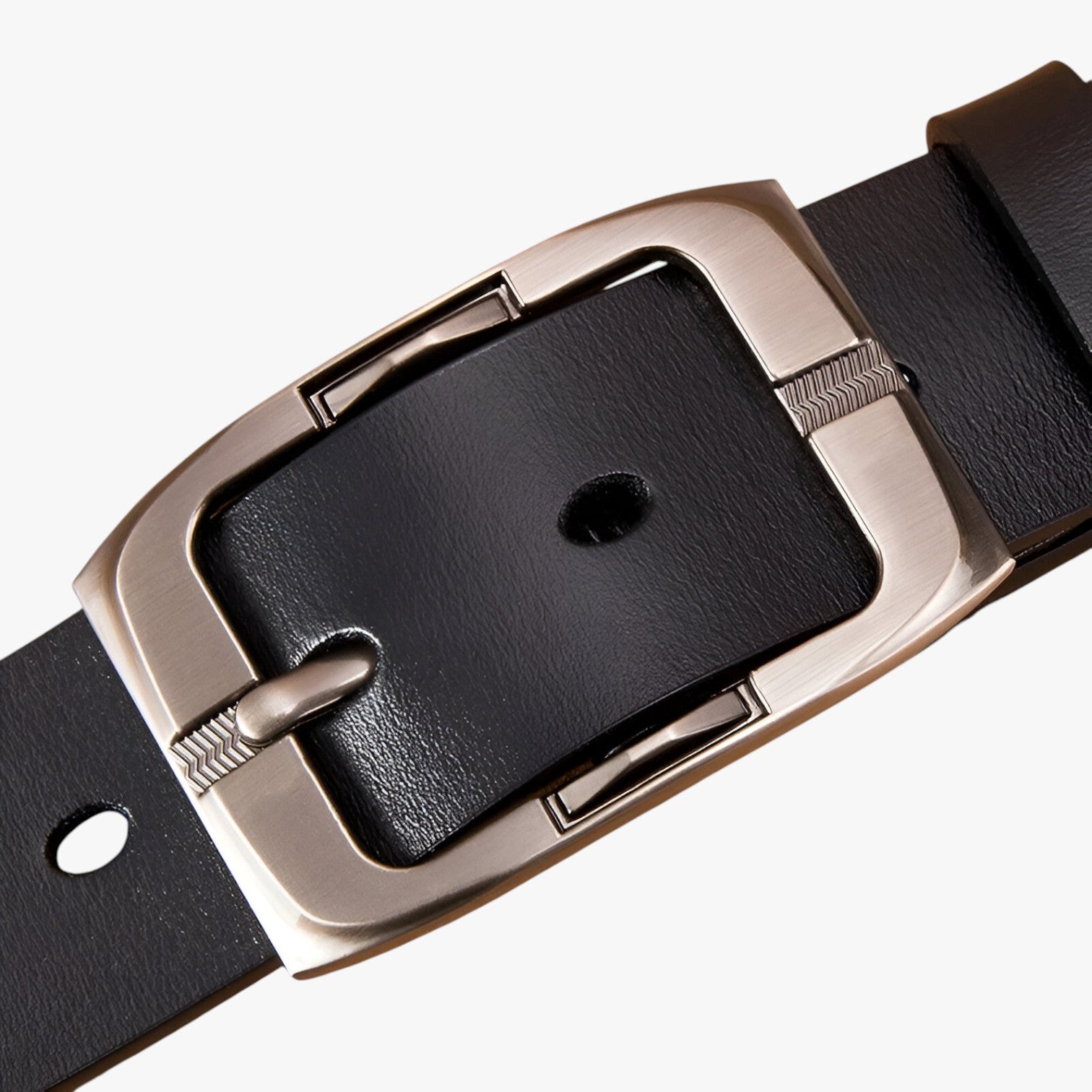 Cintura in pelle pregiata con fibbia ad ardiglione Uomo - - ardiglione Belts belts for men cintura cintura pelle fibbia Mens belt pelle pregiata uomo - Concept Palermo