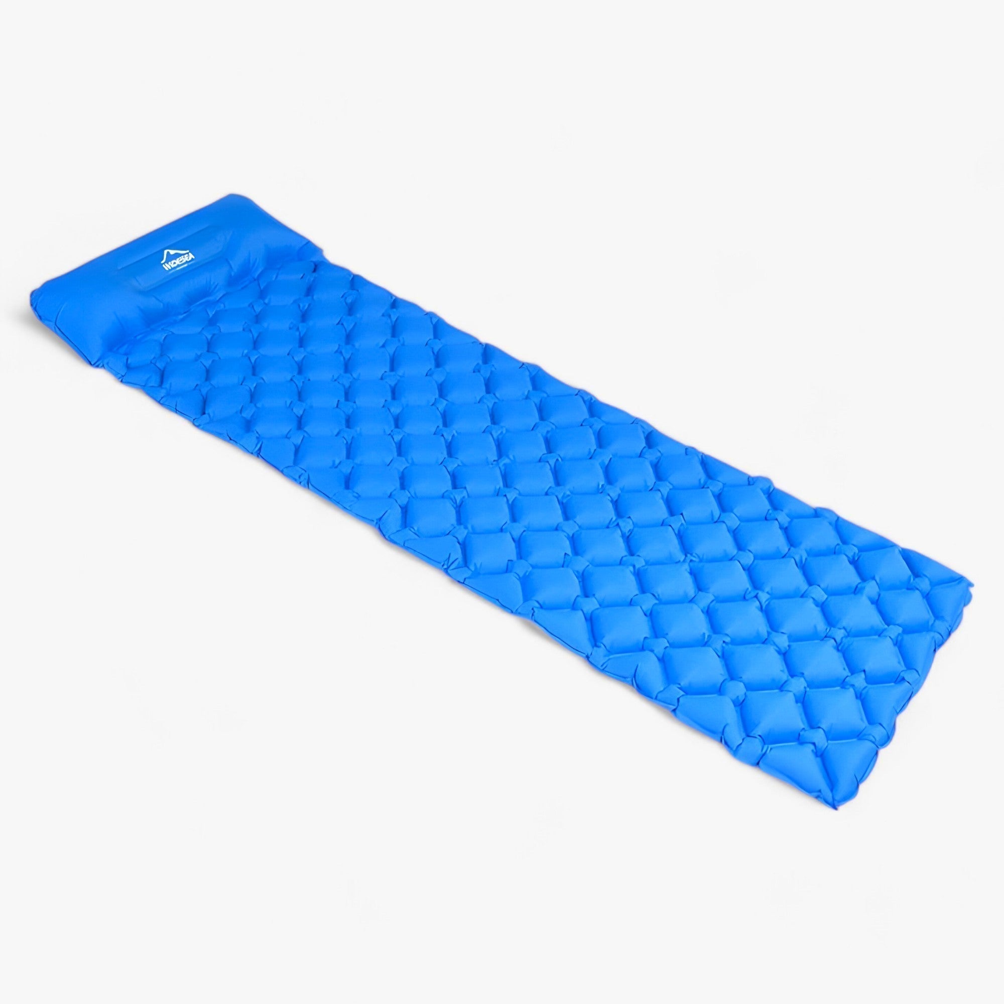 Materasso gonfiabile - Imbottitura ultraleggera per il comfort all'aperto - Blu - aperto camping pads comfort gonfiabile imbottitura materasso materasso da campeggio | materasso gonfiabile - imbottitura ultraleggera per il comfort all'aperto- € materasso gonfiabile sleeping pads ultraleggera - Concept Palermo
