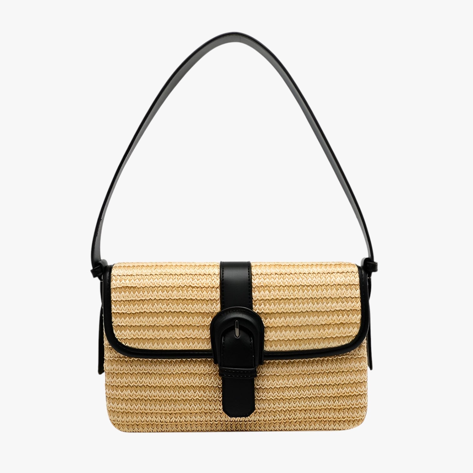 Borsa da spiaggia in rattan fatta a mano di lusso Pelle - - bags borsa borsa spiaggia fatta handbags mano pelle rattan spiaggia Women's handbags - Concept Palermo