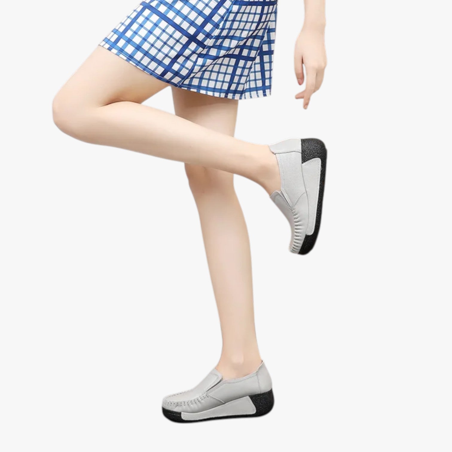 Mocassini in vera pelle - Morbidi e comodi con plateau per le mamme - - comodi mamme mocassini mocassini vera morbidi pelle plateau shoes shoes for women womens shoes - Concept Palermo