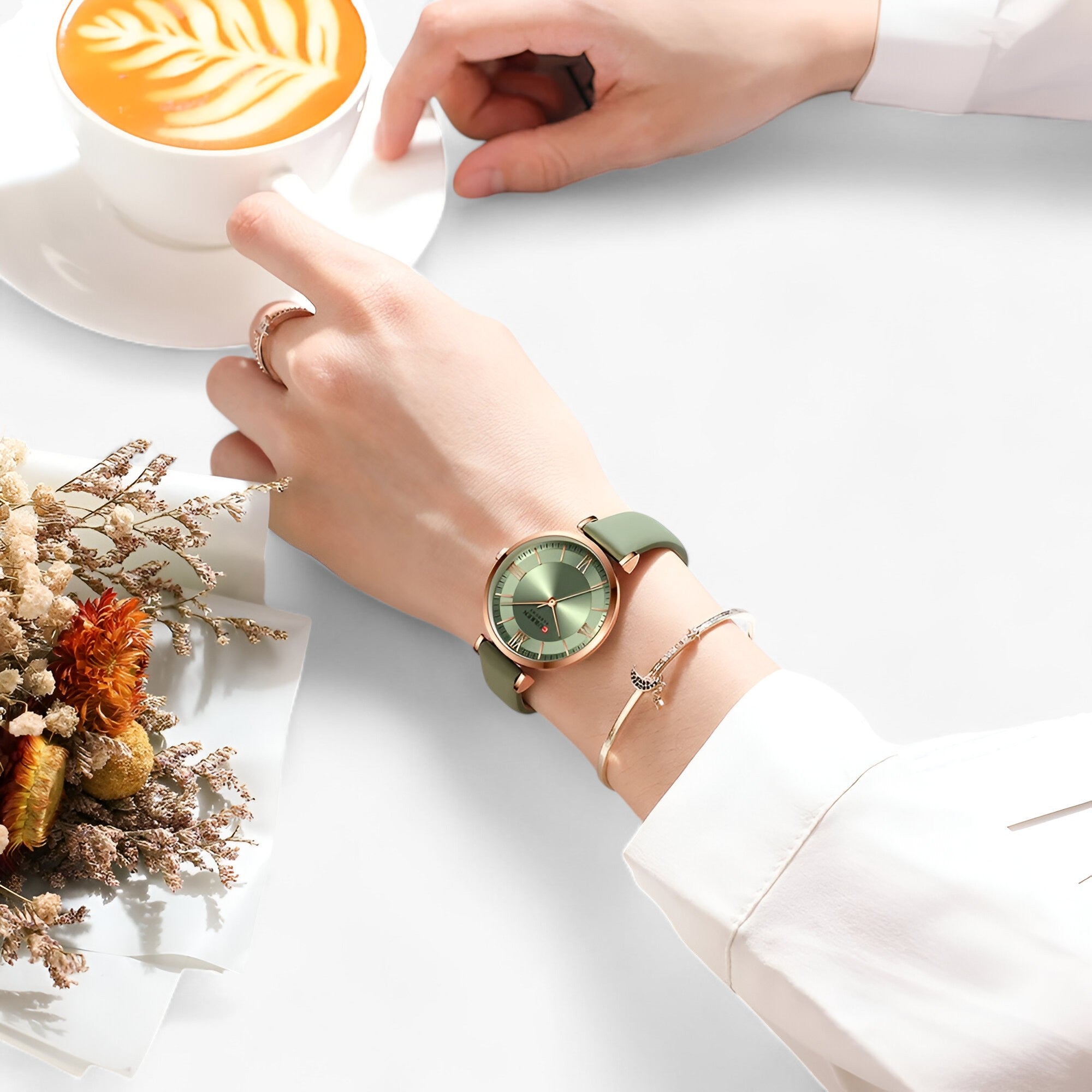 Orologio da donna di lusso - Design al quarzo e semplice Pelle - - design donna ladies watch orologio orologio donna pelle quarzo semplice watch for women watches WOMEN wrist watches for women - Concept Palermo