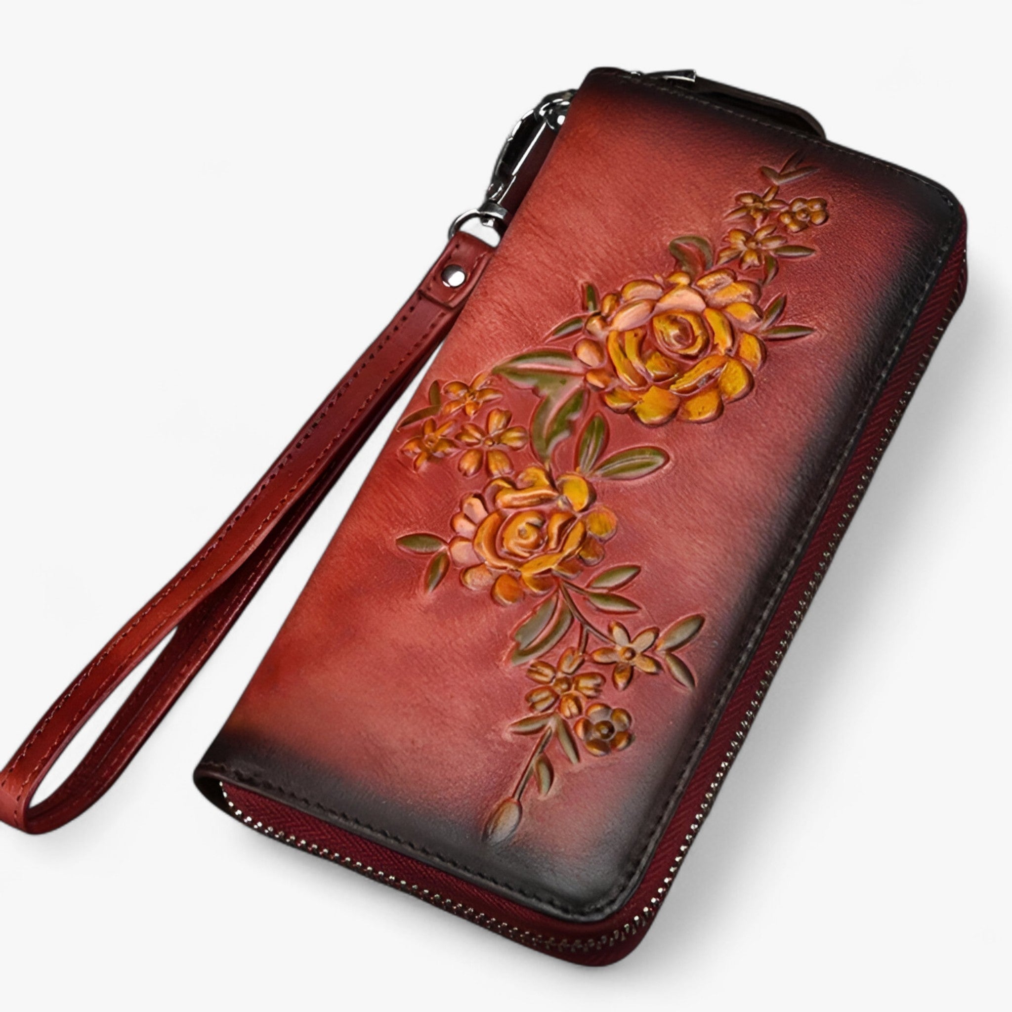 Portafoglio Donna Marrone - Lungo - Elegante e Funzionale