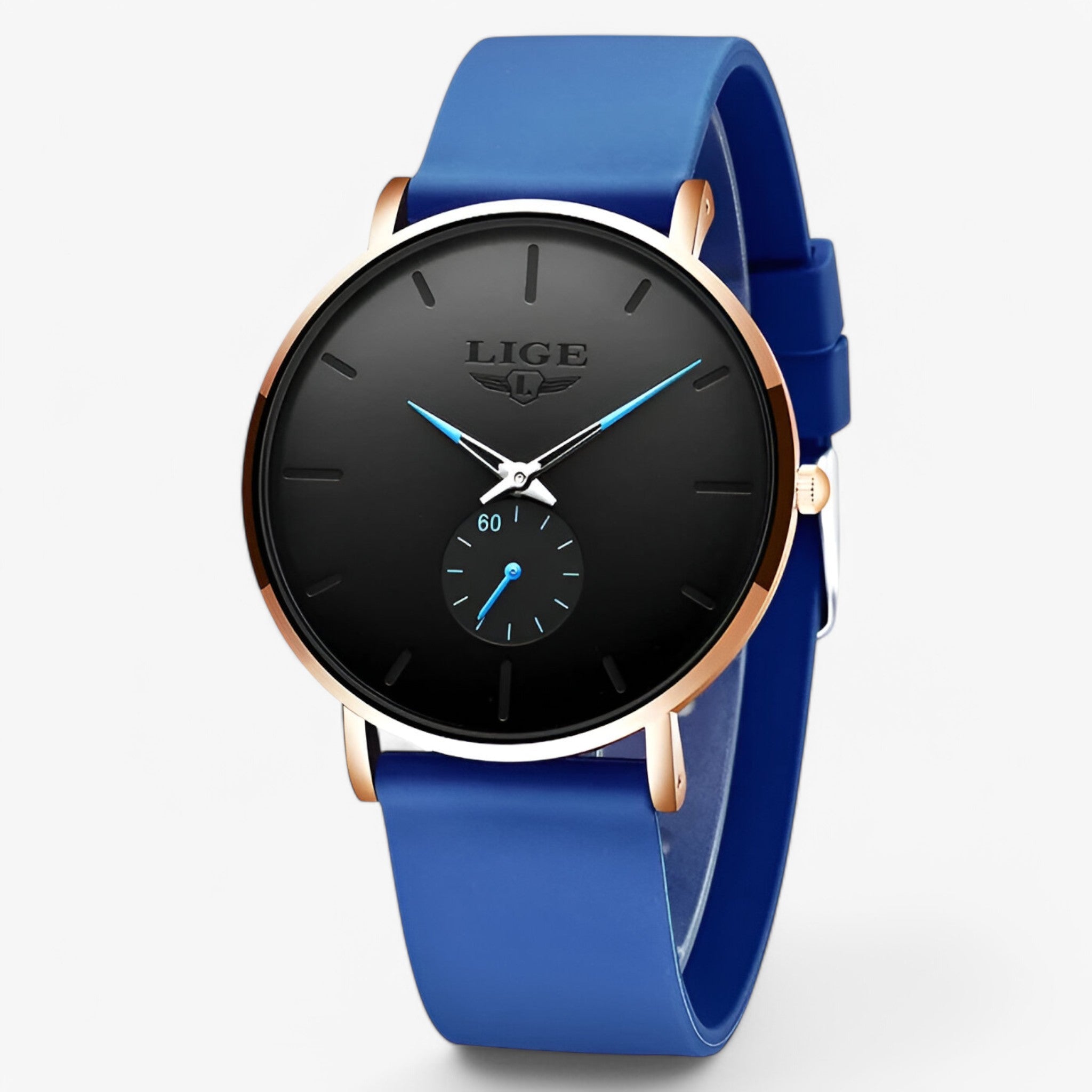 Nuovo Orologio da Donna in Oro Rosa - Blu Rosa Blu - donna female watch orologio orologio donna watch for women watches - Concept Palermo
