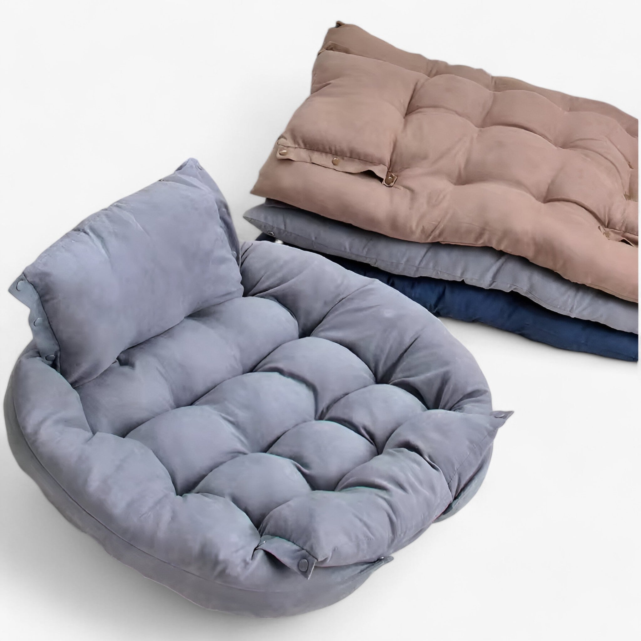 Letto Multifunzionale 3-in-1 per Cani e Gatti, Cuccia Morbida e Cuscino Rimovibile per Interni - - animali cani gatti letto letto animali multifunzionale pets & supplies uomo - Concept Palermo