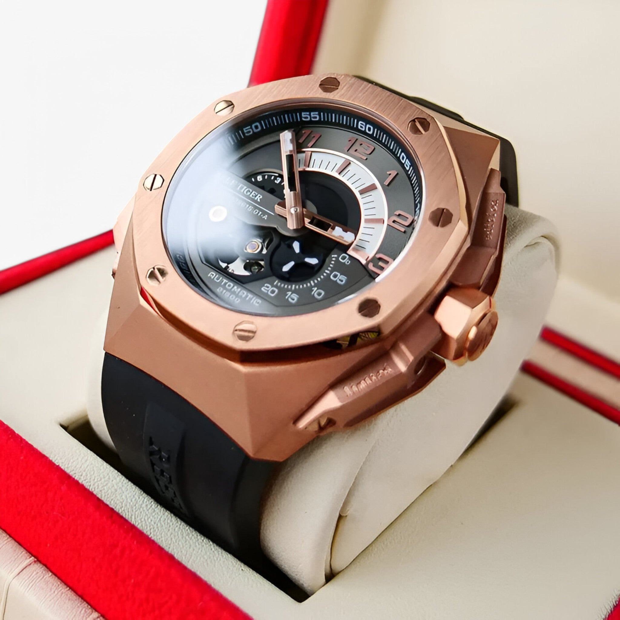 Orologio Sportivo Automatico di Lusso - - accessoires auto automatico horloges orologio orologio sportivo sport sportivo watches - Concept Palermo