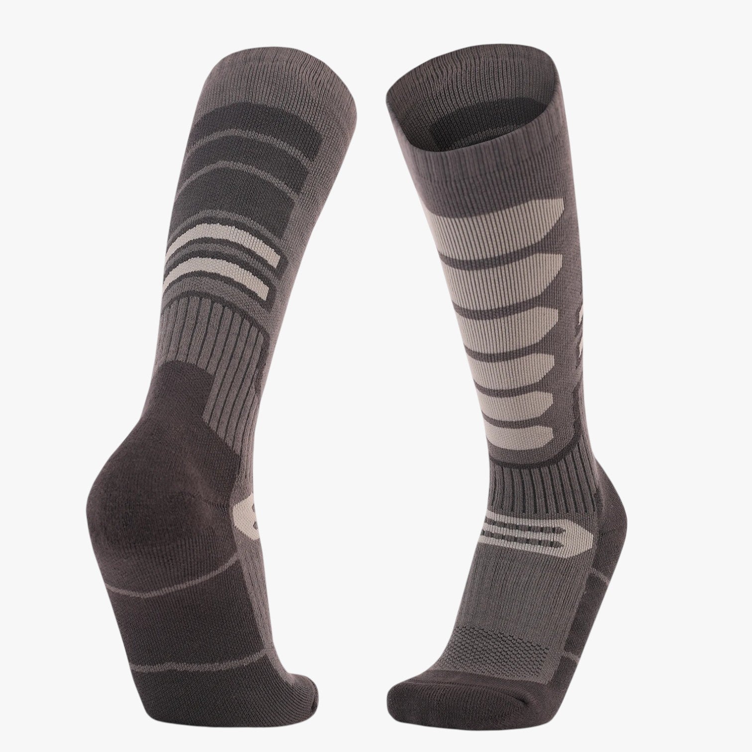 Calzini da sci e trekking – Extra spessi e traspiranti Rosso Uomo - L Grigio - calzini calzini trekking extra Hiking Socks kaleb | calzini da sci e trekking – extra spessi e traspiranti - €25 socks spessi traspiranti trekking uomo - Concept Palermo