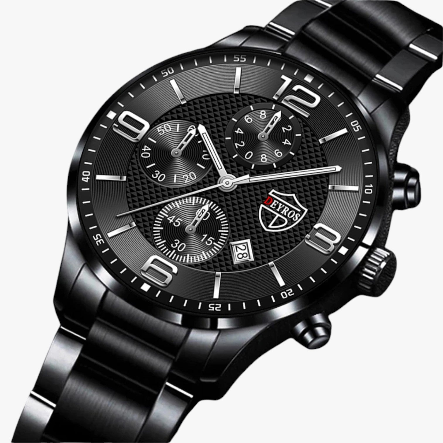 Orologio da Uomo in Acciaio Inossidabile con Funzione Luminosa - - acciaio funzione inossidabile luminosa mens accessory orologio orologio uomo uomo watch for men watches - Concept Palermo