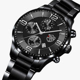 Herenhorloge van roestvrij staal met verlichte functie