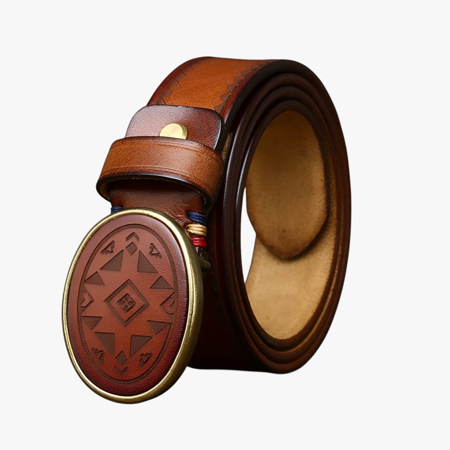Cintura in pelle per jeans Uomo - - Belts belts for men cintura cintura pelle jeans Mens belt pelle uomo - Concept Palermo