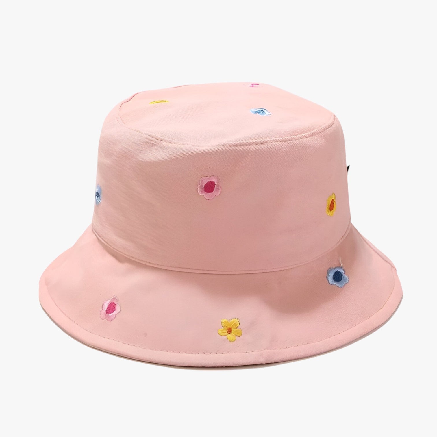 Protezione in ogni stagione - con ricamo floreale - Rosa - bucket hats floreale Hat for girls ogni protezione protezione ogni ricamo stagione summer hat Sun Hats women hat women's hat - Concept Palermo