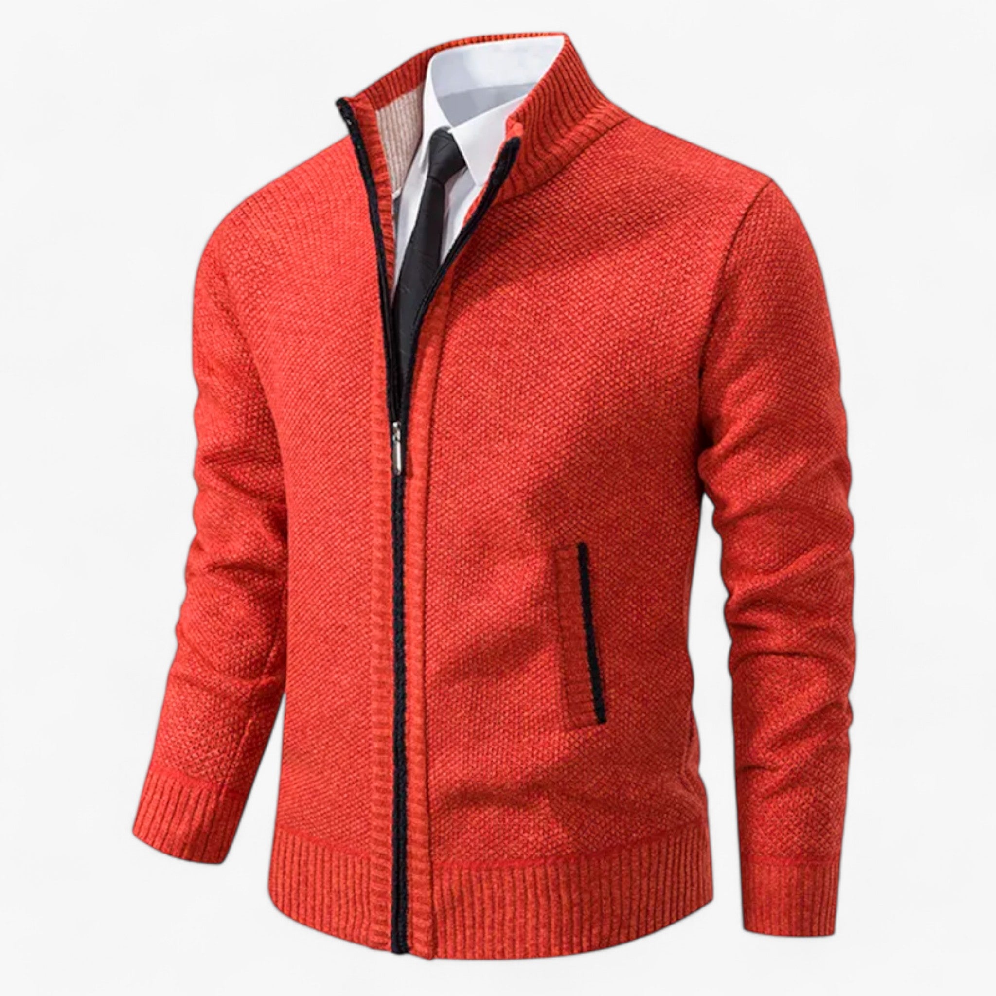 Giacca Chic per Uomini - Eleganza Senza Tempo per Ogni Occasione Uomo - Arancione - chic eleganza giacca giacca chic Heren men's sweater MÄNNER occasione ogni Pullover & Jacken tempo Tops - Concept Palermo