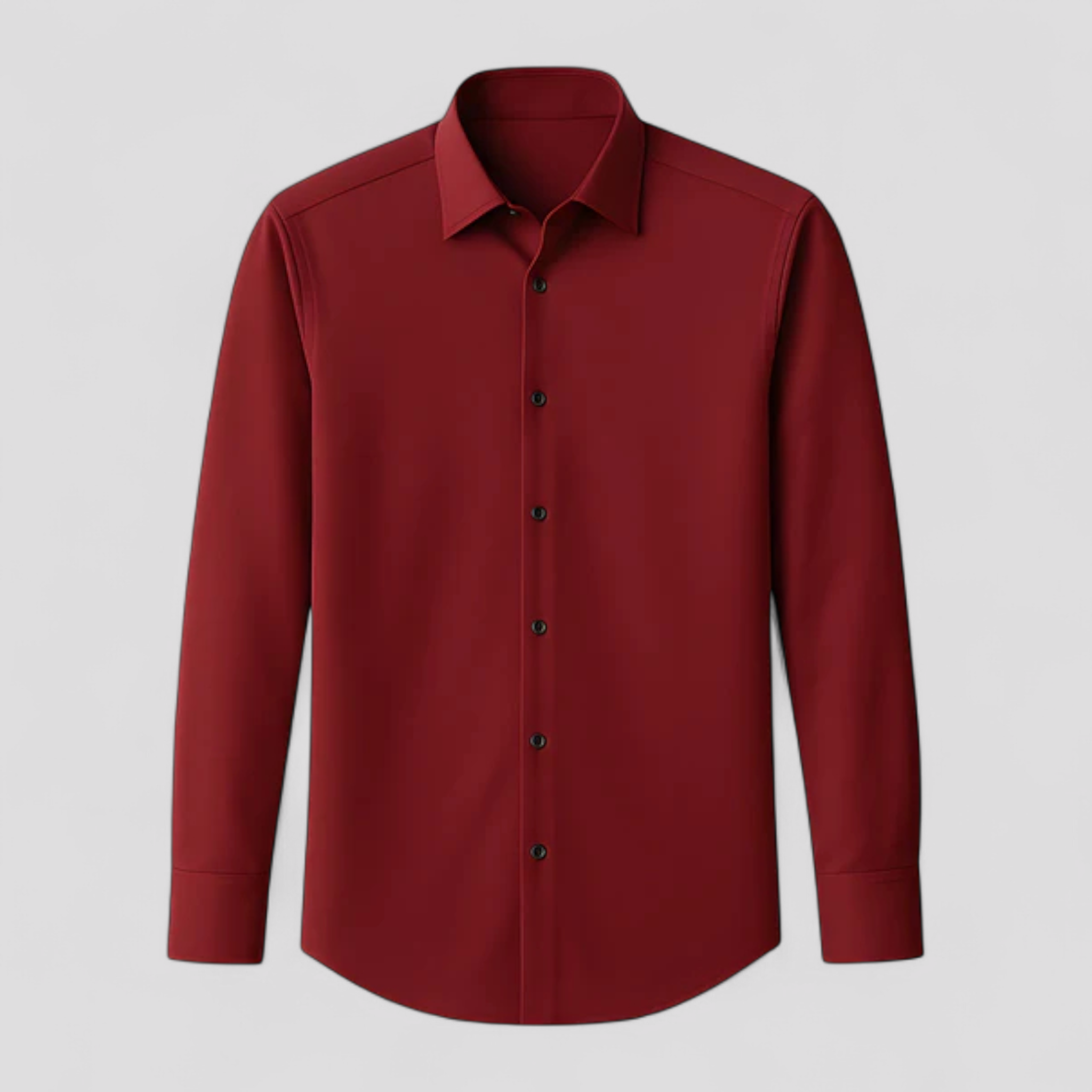 Camicia da ufficio flessibile: linee pulite con flessibilità integrata Uomo - Vino rosso - 10/6/2024 camicia camicia ufficio clothing flessibile flessibilità integrata linee men's top clothes pulite tshirts - Concept Palermo