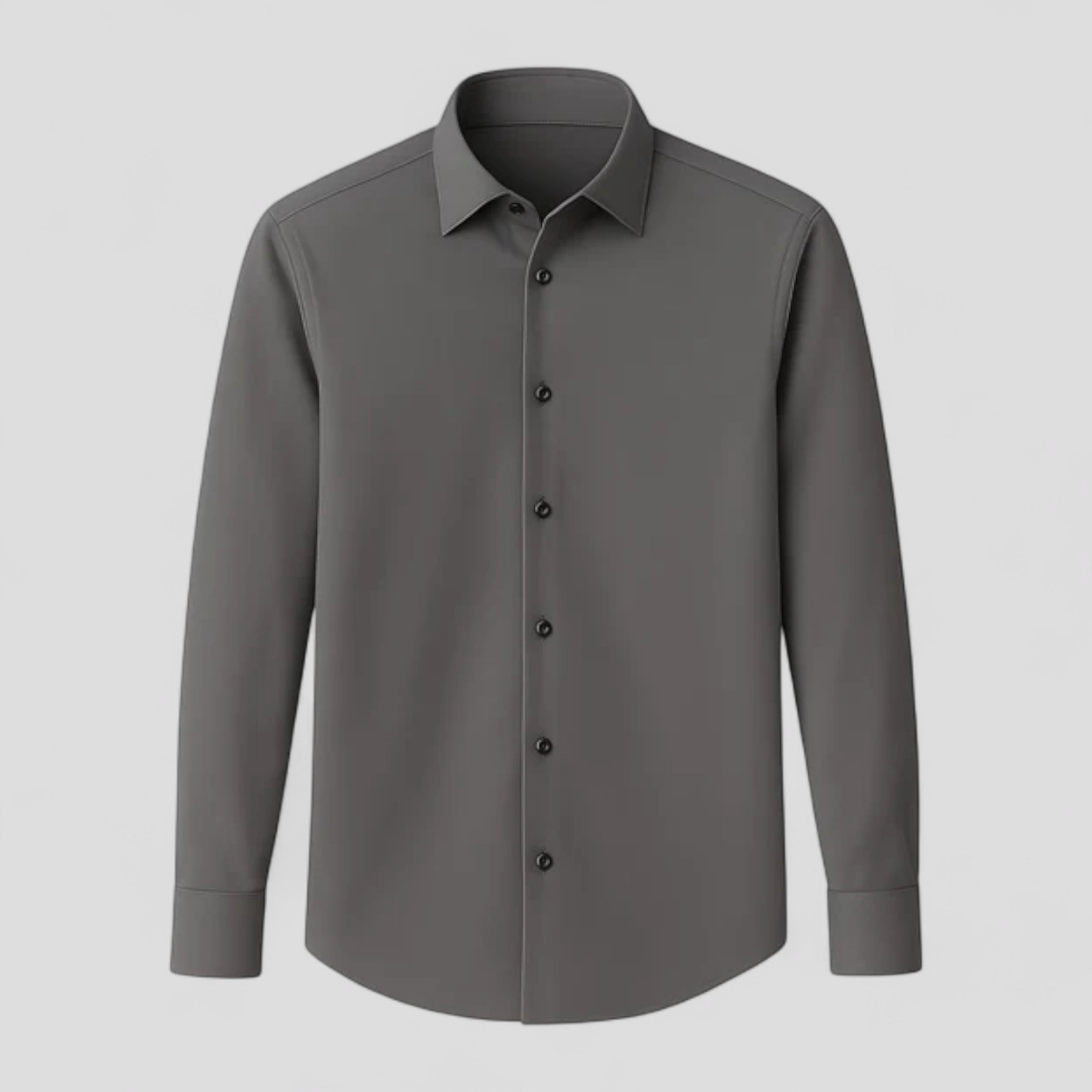 Camicia da ufficio flessibile: linee pulite con flessibilità integrata Uomo - Grigio - 10/6/2024 camicia camicia ufficio clothing flessibile flessibilità integrata linee men's top clothes pulite tshirts - Concept Palermo
