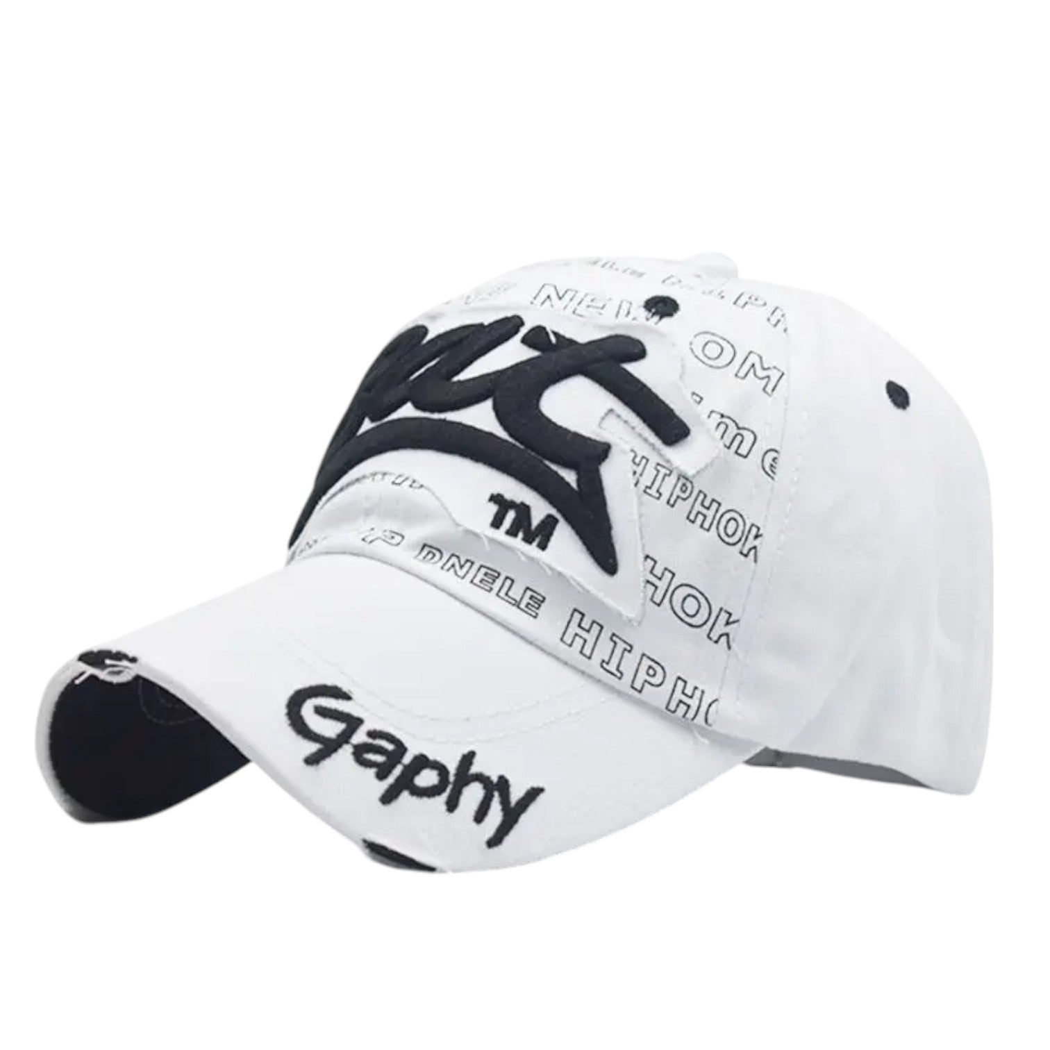 Berretto snapback in cotone per uomo - Stile cool con ricamo di squali Lino - WIT XXL >8J - Baseball caps berretto berretto snapback caps cool cotone lino men's hat mens accessory ricamo snapback - Concept Palermo