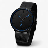 CRJJU slank en modern herenhorloge Goud