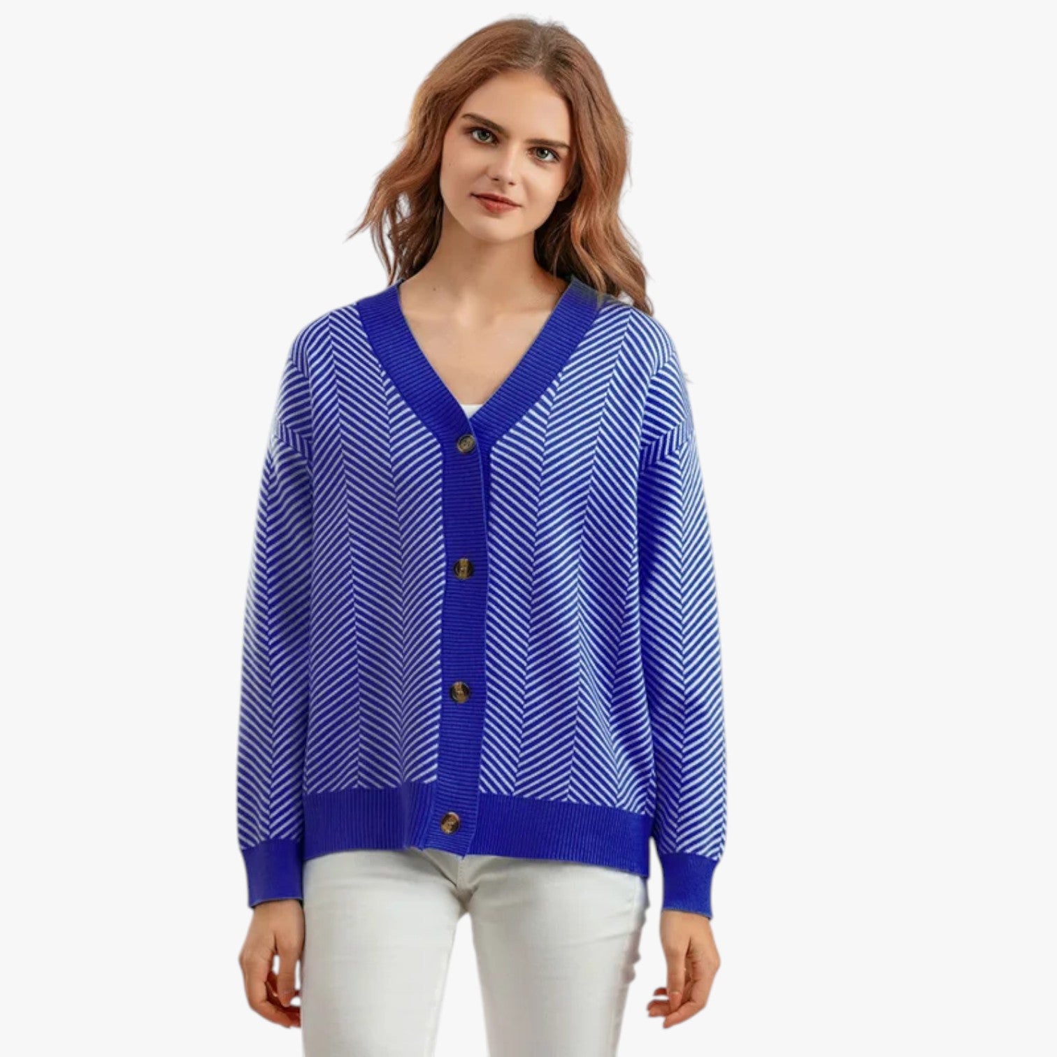 Cardigan con scollo a V da donna - Leggero ed per l'autunno Nero - - autunno cardigan cardigan scollo donna leggero scollo Sweater sweater women sweaters & cardigans women's sweater - Concept Palermo