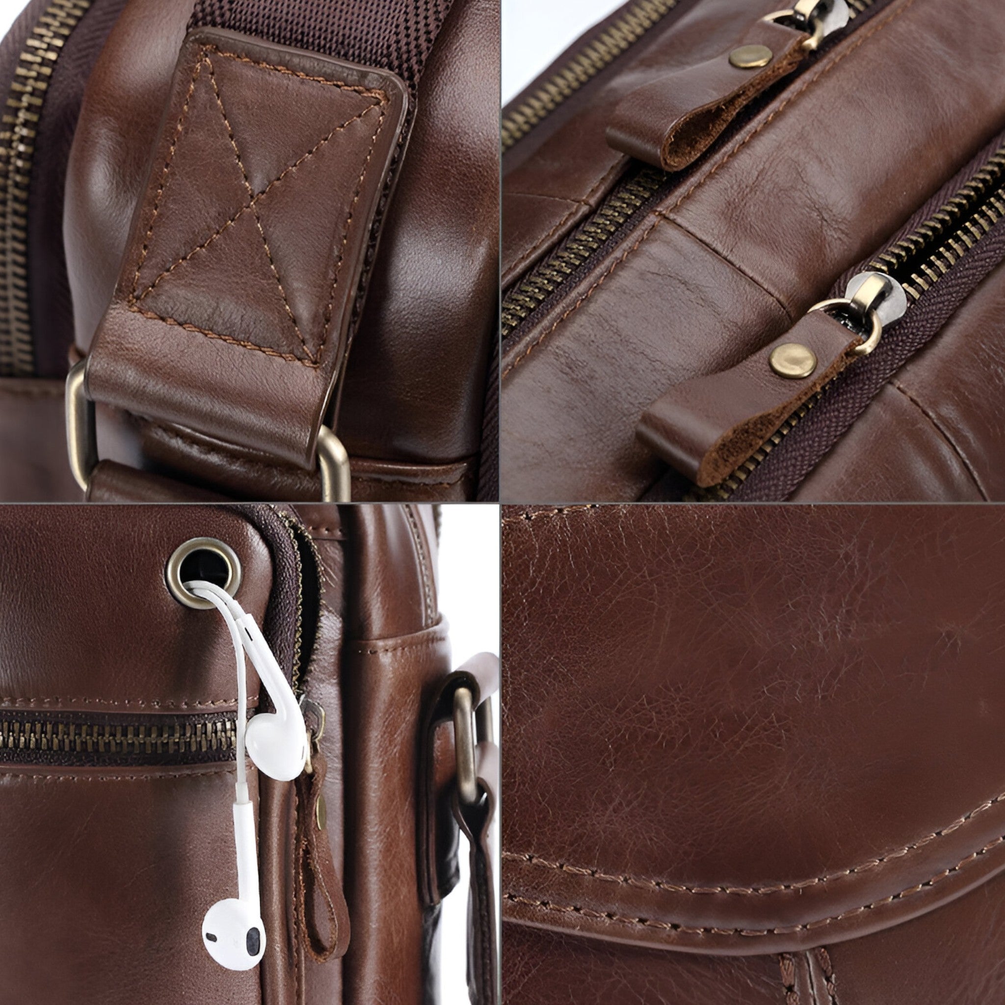 Borsa in pelle - funzionale - - accessoires bags borsa borsa pelle funzionale pelle tassen - Concept Palermo