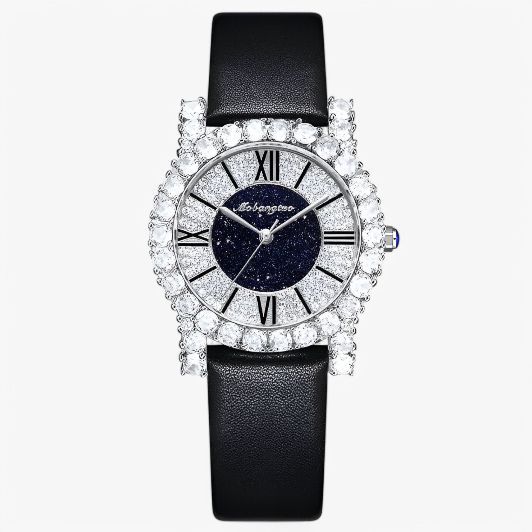 Orologio da Donna con Cristalli e Diamanti - black - cristalli diamanti donna female watch orologio orologio donna watch for women watches - Concept Palermo