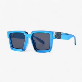 Occhiali da Sole Uomo Quadrati Vintage Neri Polarizzati Protezione UV400 - Colore Blu Grigio other - Fashion Sunglasses Linen Men men sunglasses polarized mens sunglasses occhiali occhiali sole Polarized man sunglasses quadrati sole sunglasses sunglasses polarized men uomo vintage - Concept Palermo