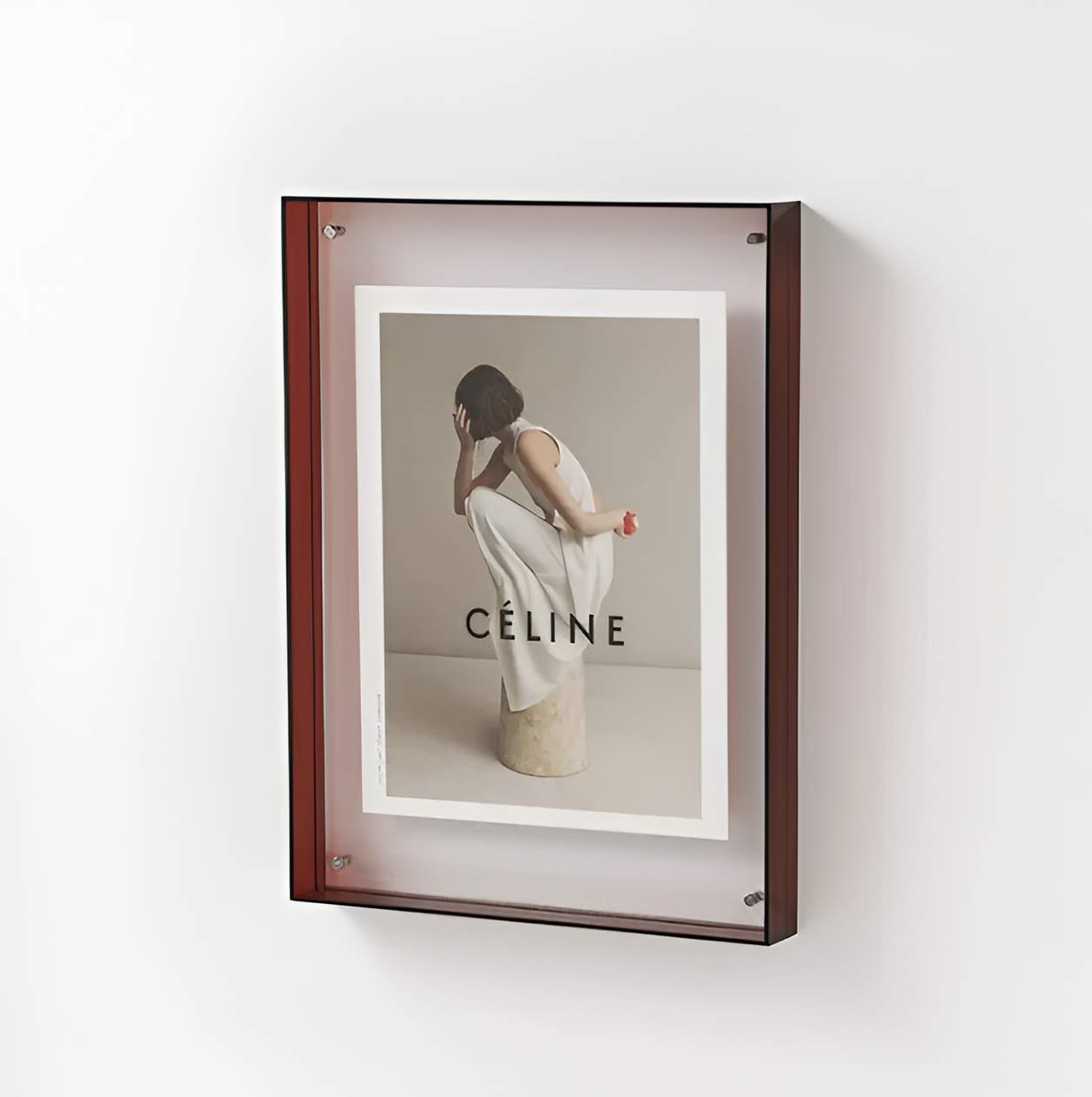 Pinza foto in acrilico trasparente – Design moderno e minimalista