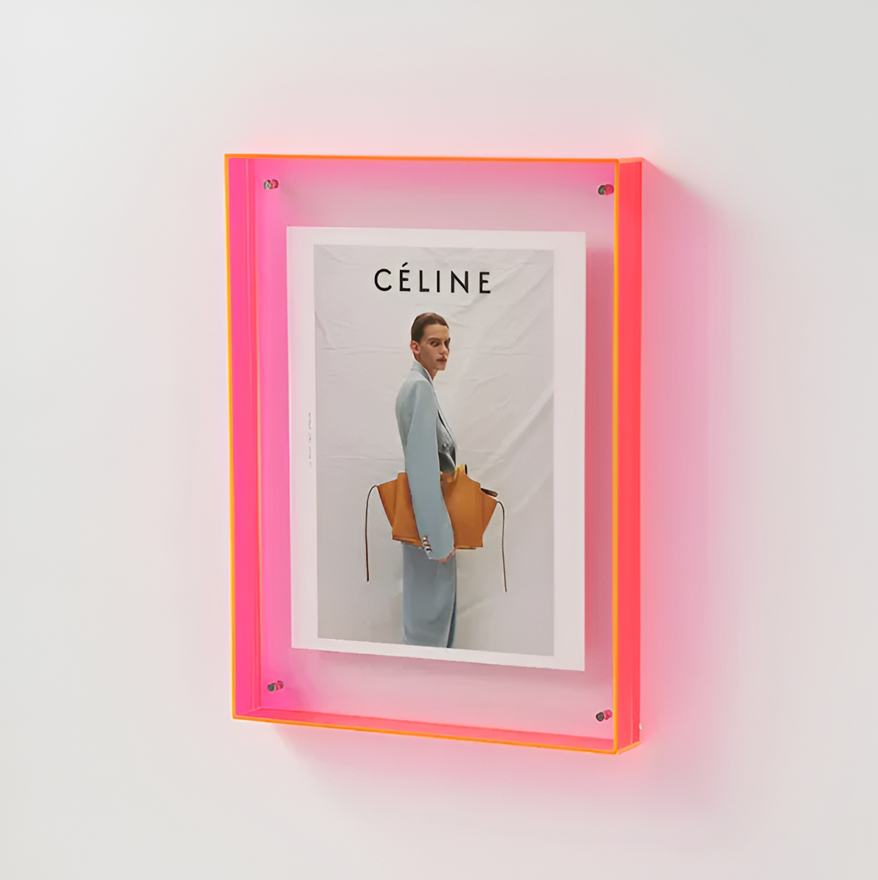 Pinza foto in acrilico trasparente – Design moderno e minimalista