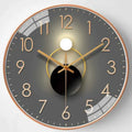 Reloj de pared silencioso de diseño minimalista cuarzo