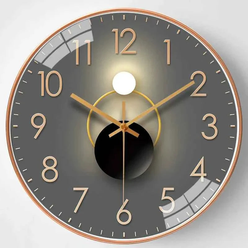 Orologio da Parete Silenzioso dal Design Minimalista Quartz - Gris 8 pouces - cross-from-marche-lino-15715833348445 créatif design design moderne décoration de maison décoration intérieure horloge horloge minimaliste horloge murale horloge numérique horloges murales minimaliste murale mécanisme à quartz New-google quartz silencieuse style nordique - Concept Palermo