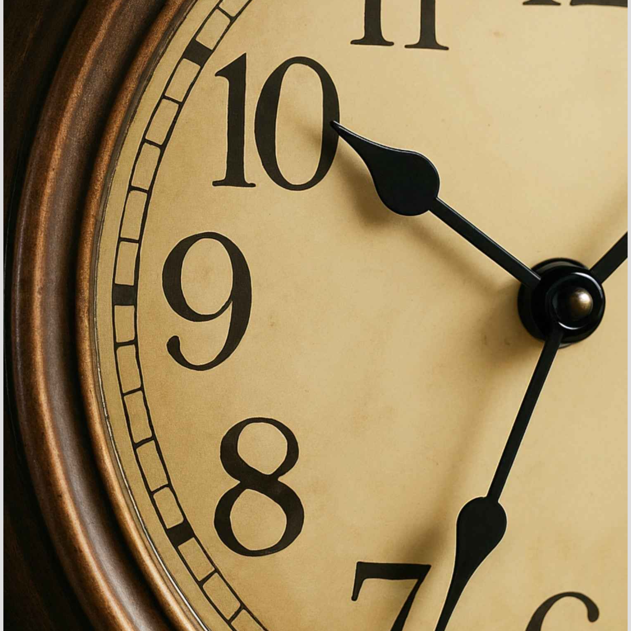 Orologio da Parete XL Silenzioso - Quartz, Design Moderno Nero & Argento per Soggiorno/Cucina