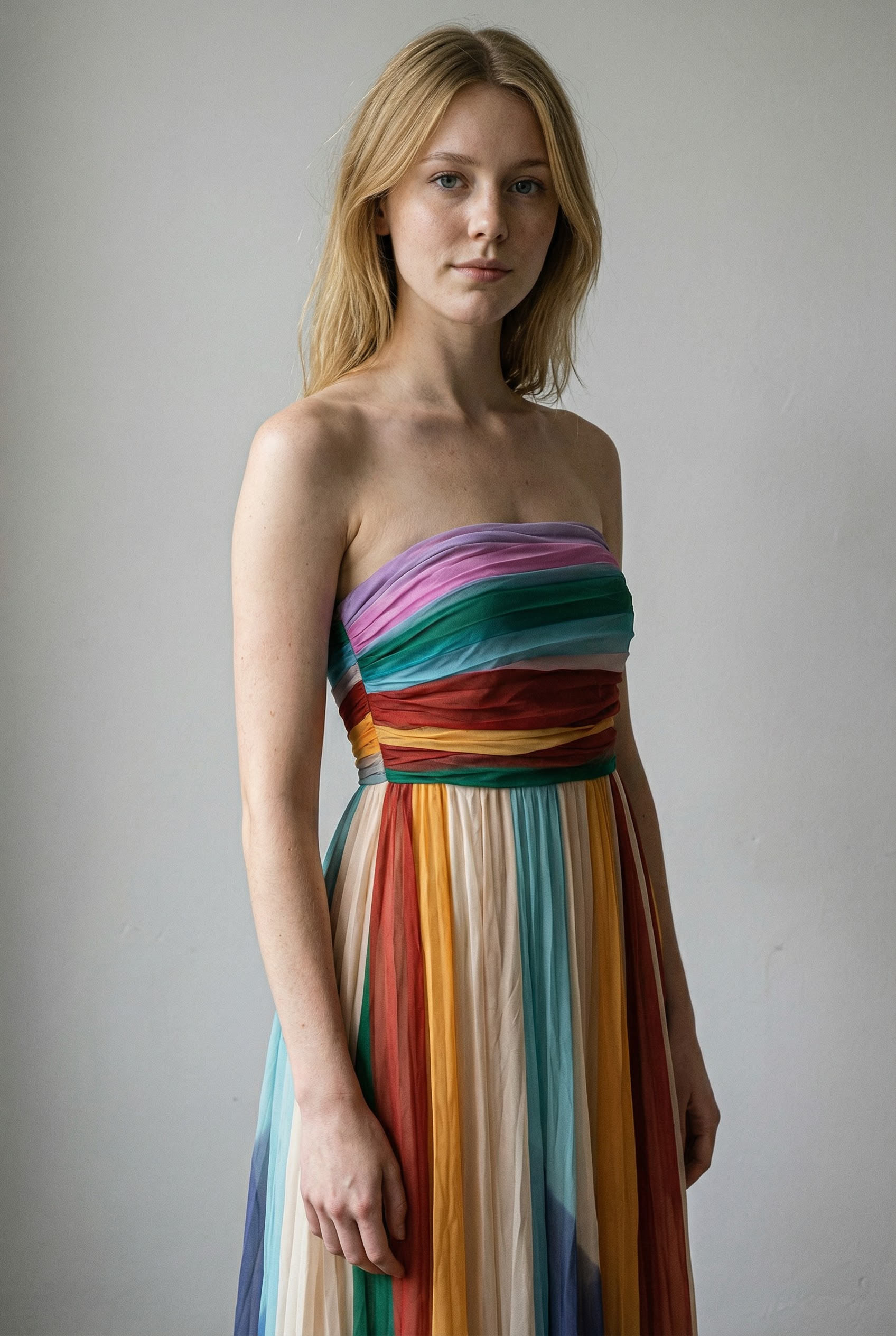 Vestito Estivo Donna in Cotone Leggero Multicolore S-XL, Abito Casual Fresco e Confortevole - - abbigliamento casual abito abito estivo abito leggero abito multicolore abito versatile donna dresses estivo ki'inò moda estiva multicolore outfit estivo vestito comodo vestito fatto a mano - Concept Palermo