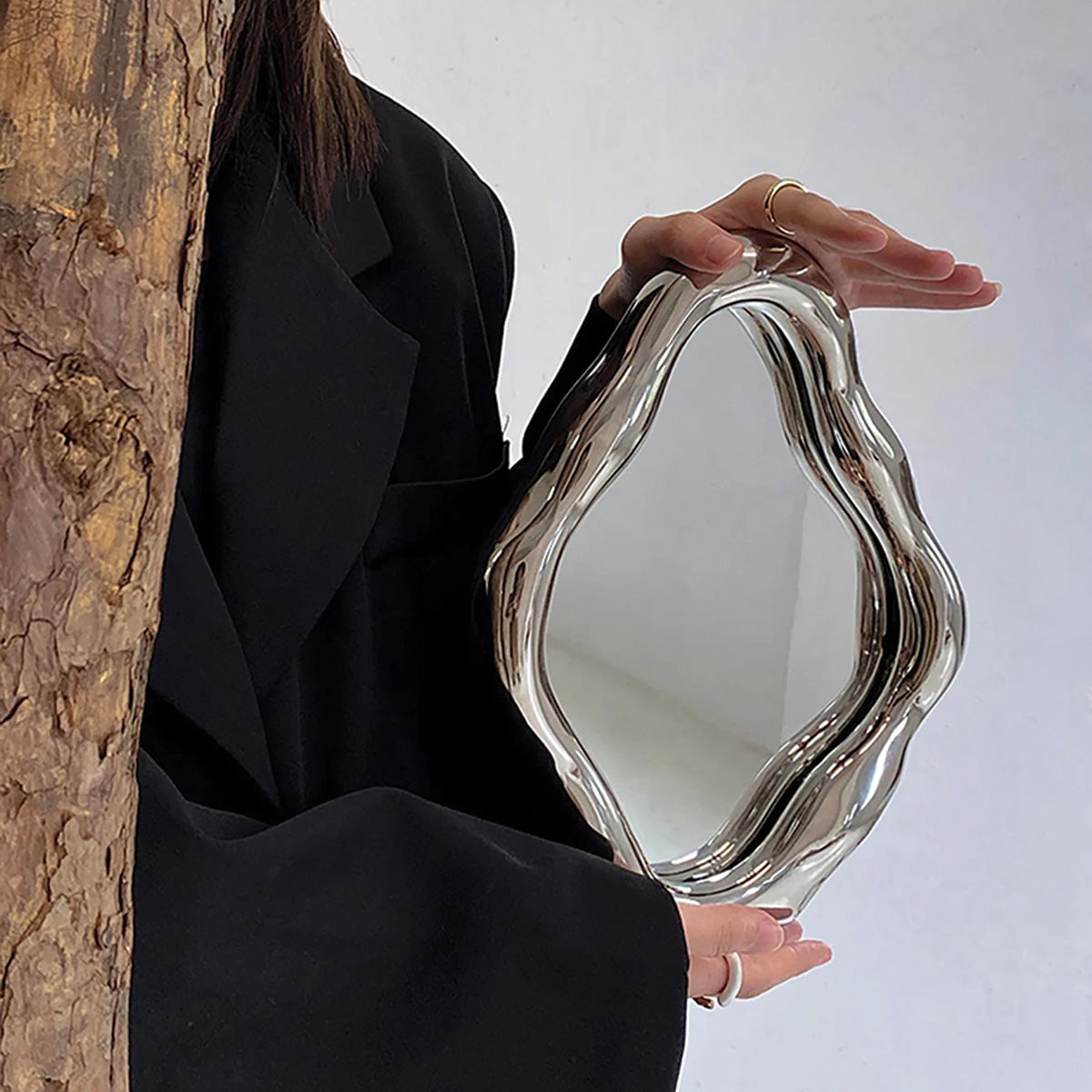 Specchio da Tavolo Aura Perfettamente Progettato per il Tuo Comò e Applicazione del Trucco Senza Sforzo Lino - - applicazione aura Bathroom Decor home & garden lino Mirrors perfettamente progettato sforzo specchio - Concept Palermo