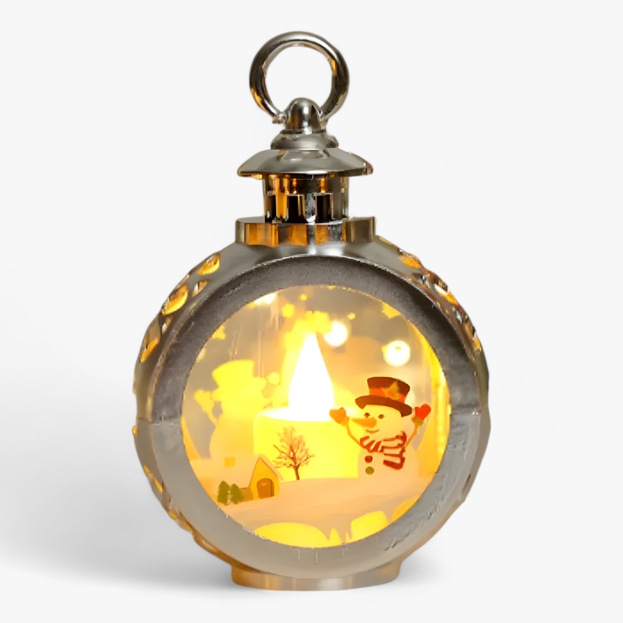 Lampada Per Natale Pupazzo Di Neve Esterno - Stile 10 1 +1 GRATIS S 8.5x12cm - atmosfera calda decorazione esterna decorazioni invernali decorazioni per le festività all'aperto design elegante esterno fiamma LED illuminazione festività lampada lampada a LED lampada natale lampada natalizia luci natalizie natale neve pupazzo pupazzo di neve - Concept Palermo