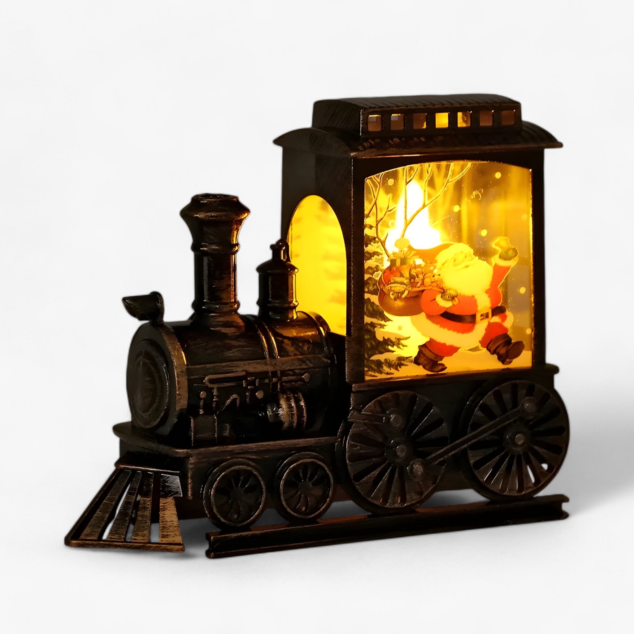 Lampade Vintage Portatili per Decorazioni Feste - Jultomte 1 +1 GRATIS - atmosfera calda decorazioni decorazioni festive decorazioni natalizie design retrò feste feste e celebrazioni illuminazione a batteria lampade lampade LED lampade portatili lampade vintage luci di natale portatili stile ferroviario vintage - Concept Palermo