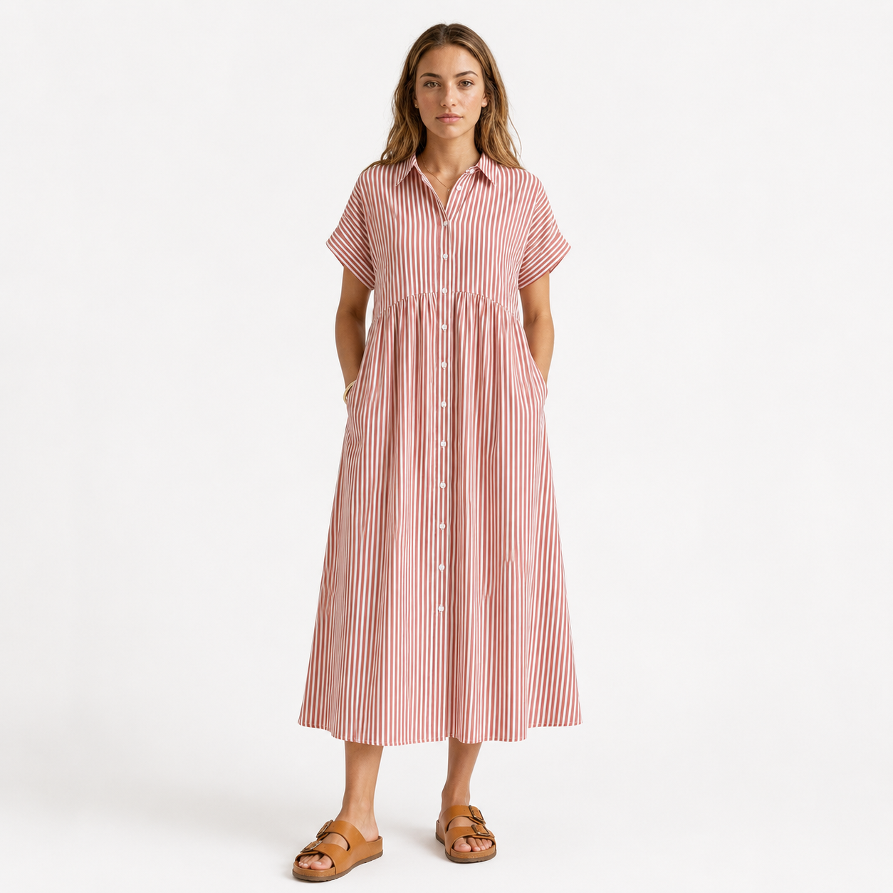 Leggera e Leggera Vestito Estivo da Donna – Comfort nel Design Scandinavo - - ademende stof casual jurk comfort comfortabele jurk design donna dresses estivo leggera leggera leggera lichte jurk scandinavo zomerjurk - Concept Palermo