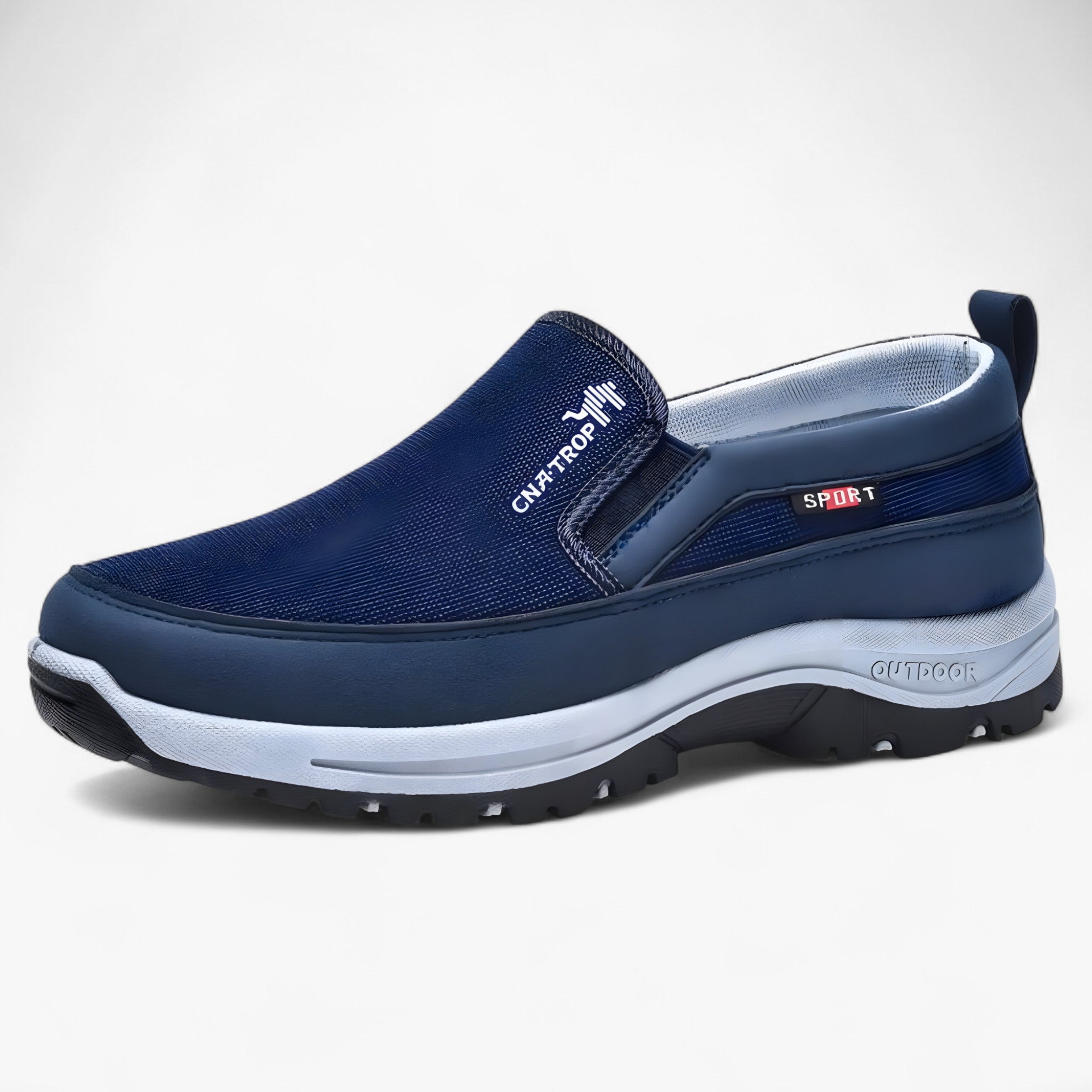 Scarpe Ortopediche Uomo Comfort Estremo, Antiscivolo, Ideali per Camminare - Blu - comfort men ortopediche scarpe scarpe ortopediche shoes ultimo uomo - Concept Palermo
