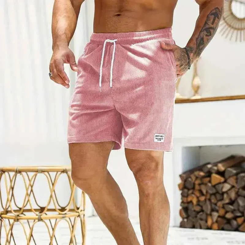 Pantaloncini da Donna Velluto a Coste Leggero con Coulisse - Confortevole e di Tendenza