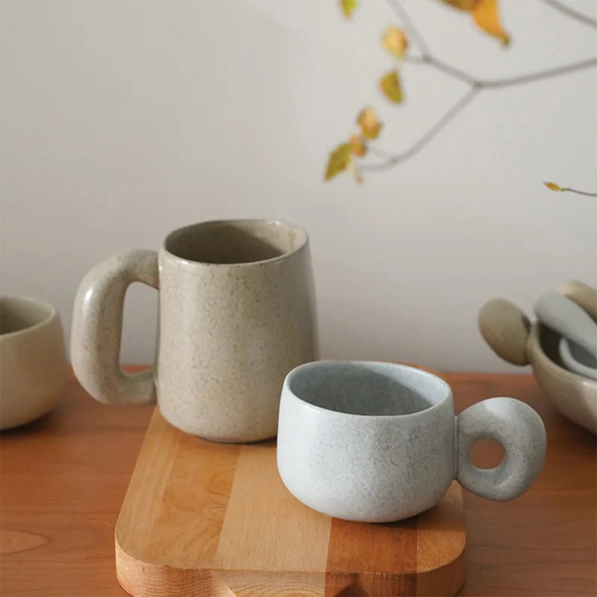 Bicchieri in Ceramica con Pietre Louv Fatto a Mano Unici - - bicchieri bicchieri ceramica ceramica Ceramics fatto home & garden Kitchen louv mano pietre - Concept Palermo