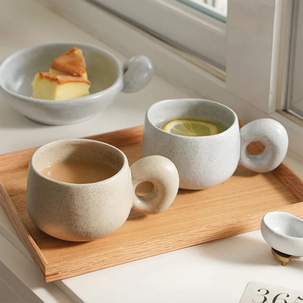 Bicchieri in Ceramica con Pietre Louv Fatto a Mano Unici - - bicchieri bicchieri ceramica ceramica Ceramics fatto home & garden Kitchen louv mano pietre - Concept Palermo
