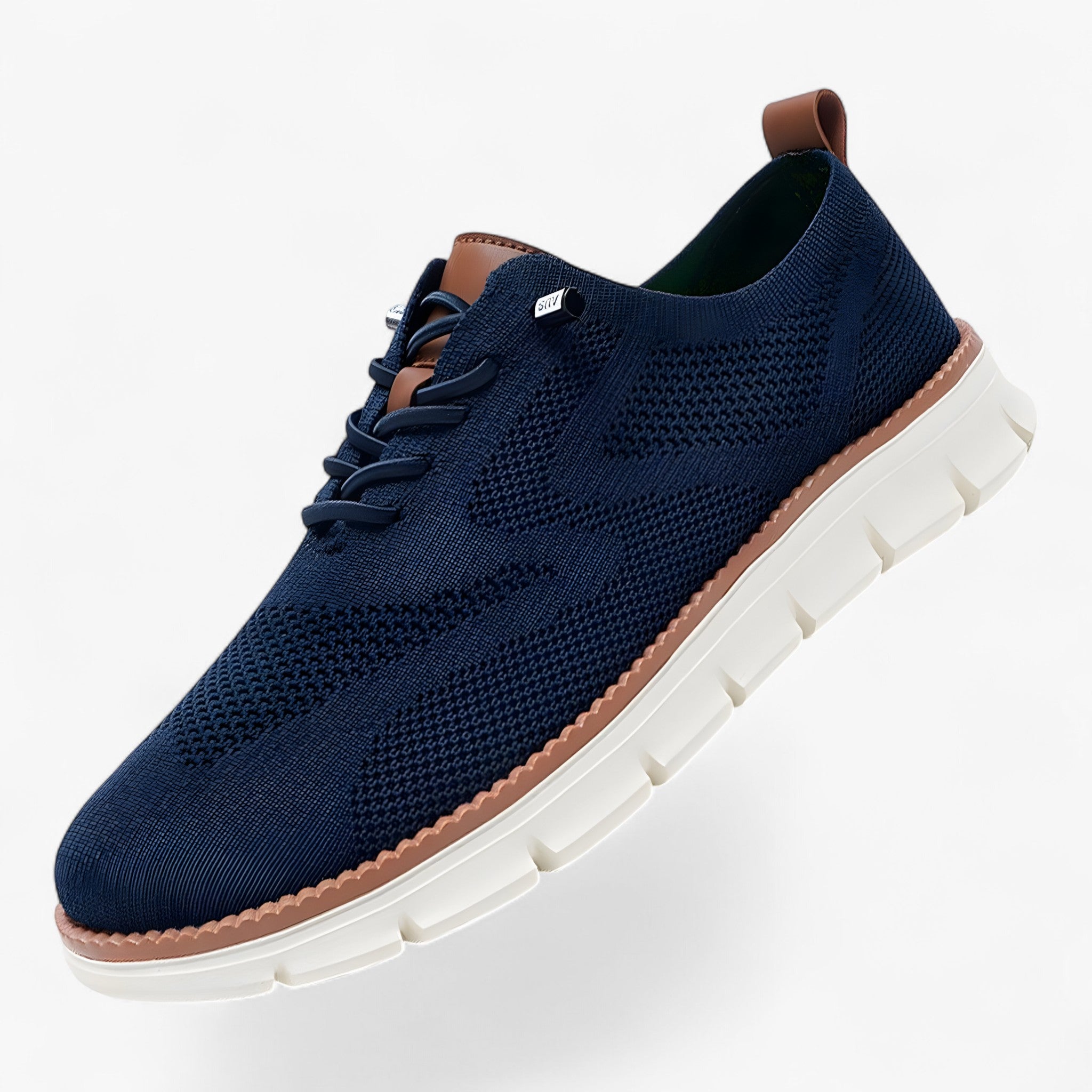 Scarpe Uomo Traspiranti Ultracomfort Leggere Casual Eleganti - Blu - Ademend en lichtgewicht schoenen adult Antislip en duurzame zool Business-casual schoenen Comfortabele Herenschoenen Flexibele en ergonomische schoenen male Memory Foam voetbed Modebewuste herenschoenen Premium leren sneakers scarpe scarpe uomo Schokabsorberende schoenen shoes Stijlvolle casual herenschoenen traspiranti ultracomfortevoli uomo - Concept Palermo