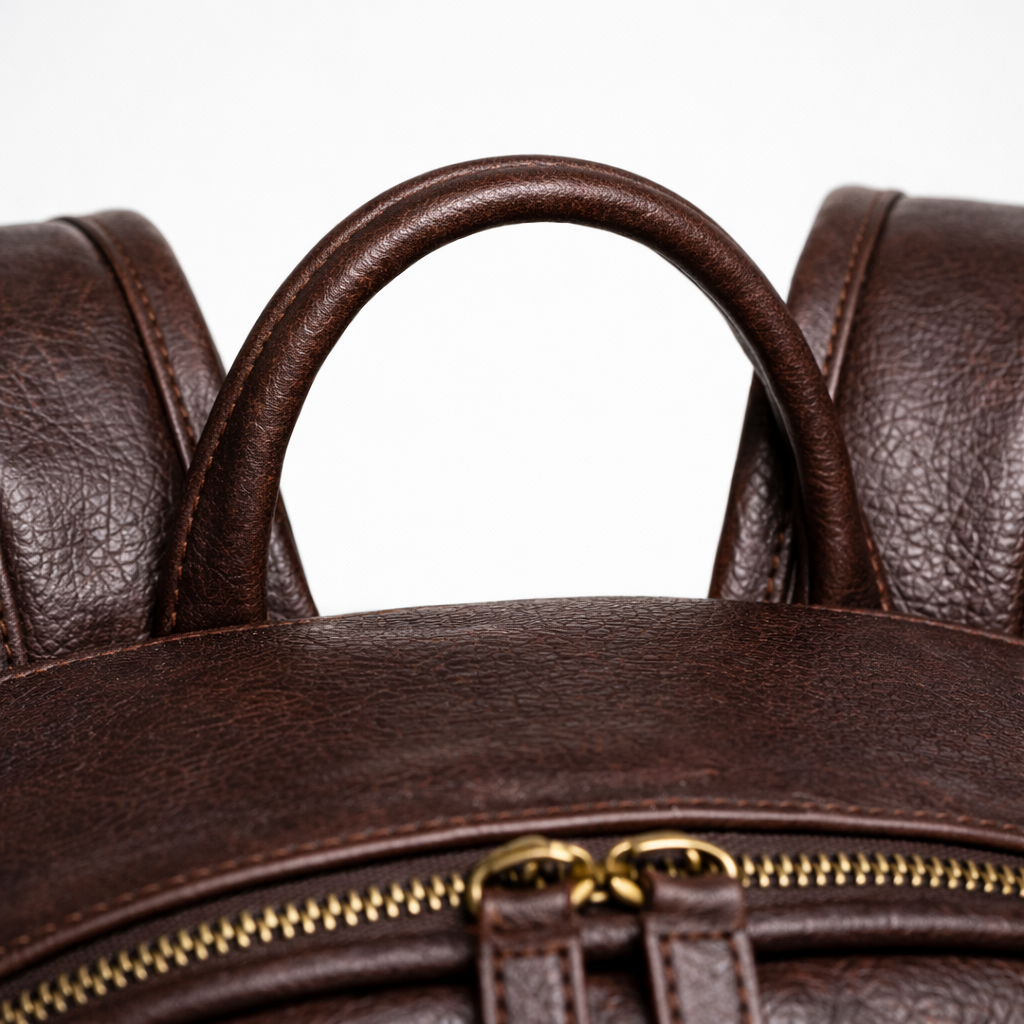 Zaino Uomo in Vera Pelle Nera per Laptop 15.6" - Spazioso e Impermeabile - - bag bags laptop Leather Bag luxe luxe zaino mens bag pelle spazioso uomo zaino - Concept Palermo