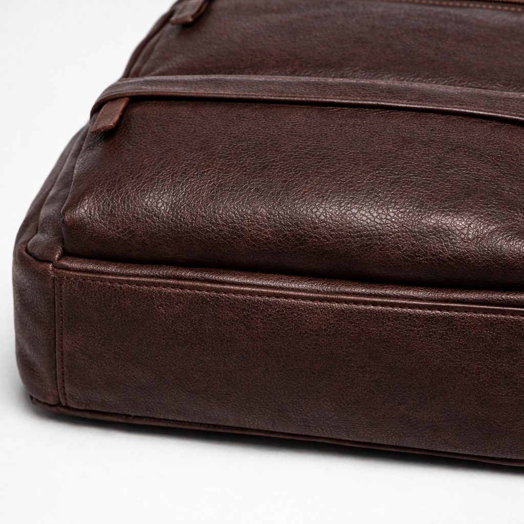 Zaino Uomo in Vera Pelle Nera per Laptop 15.6" - Spazioso e Impermeabile - - bag bags laptop Leather Bag luxe luxe zaino mens bag pelle spazioso uomo zaino - Concept Palermo