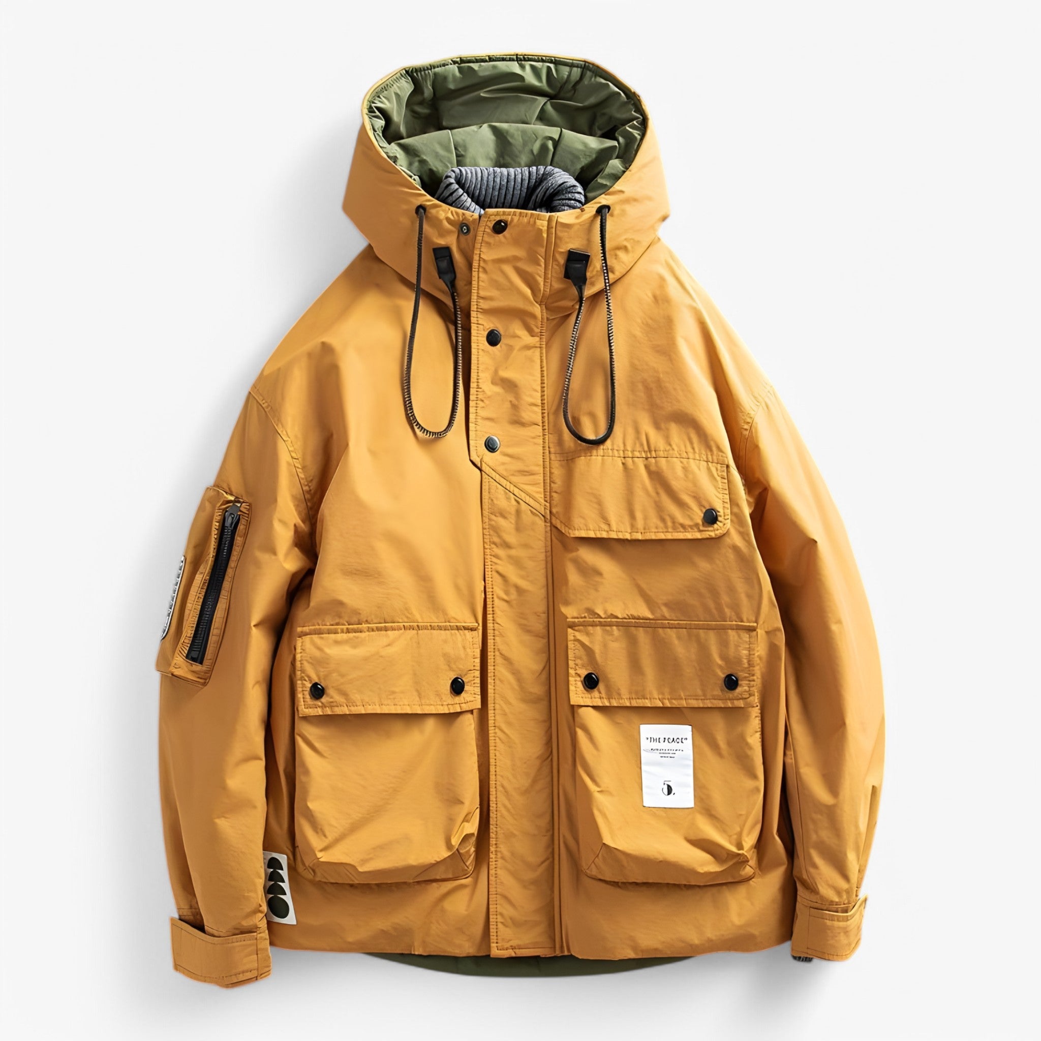 Parka Uomo - Arancione - men men's coats & jackets parka parka uomo top uomo - Concept Palermo