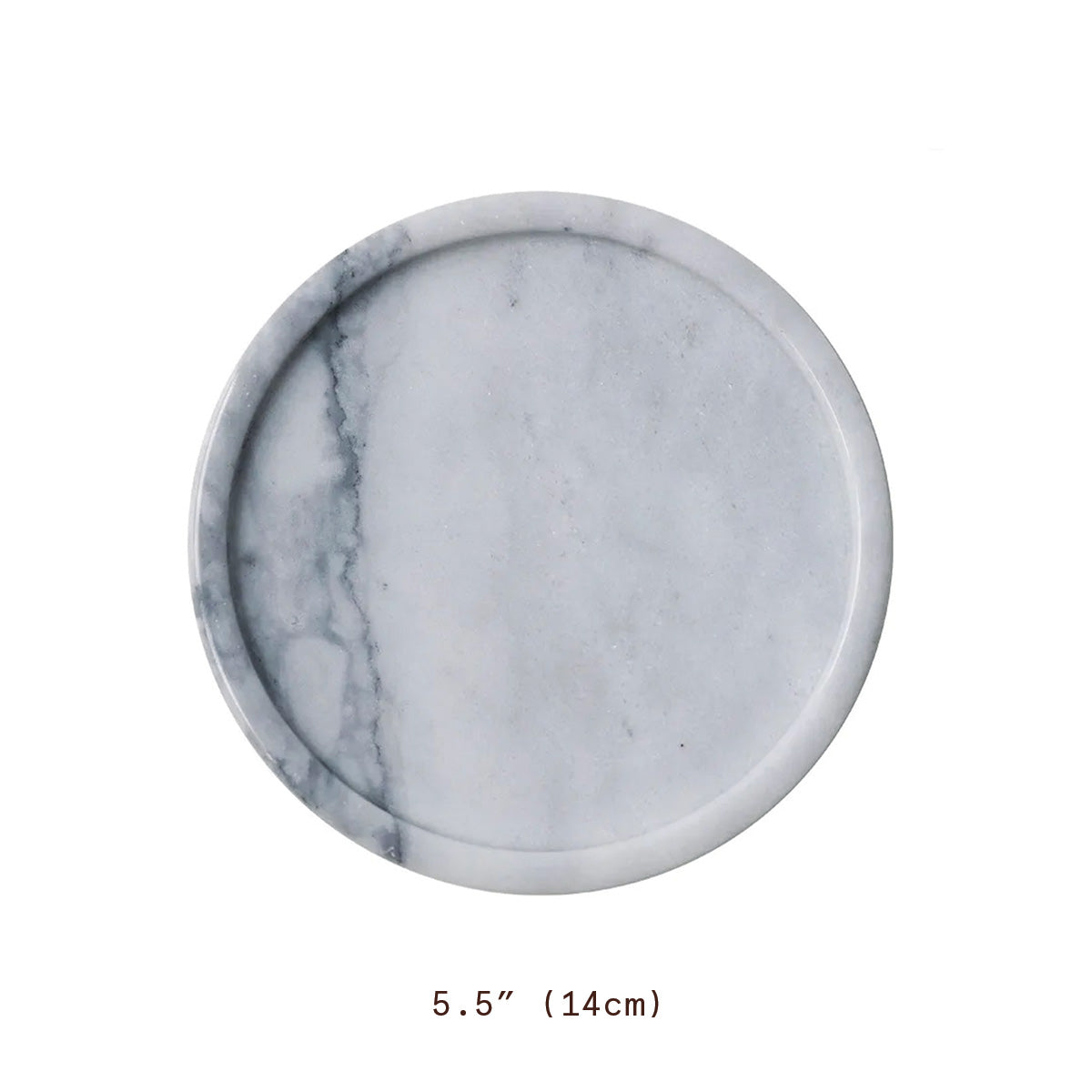 Piatto Rotondo in Marmo Squisito Qualità per Composizioni da Tavolo - Piccolo Bianco - composizioni Decor home & garden Kitchen marmo piatto piatto rotondo qualità rotondo squisito Tableware - Concept Palermo